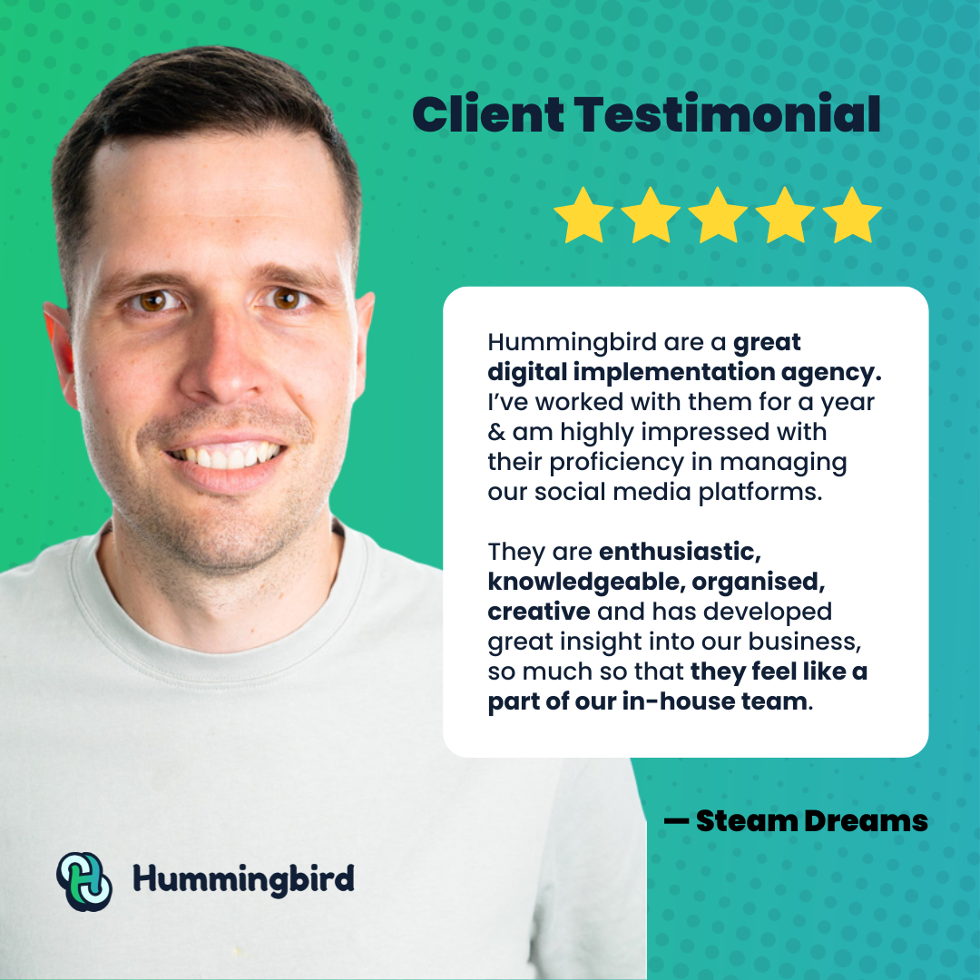 Hummingbird Facebook ad