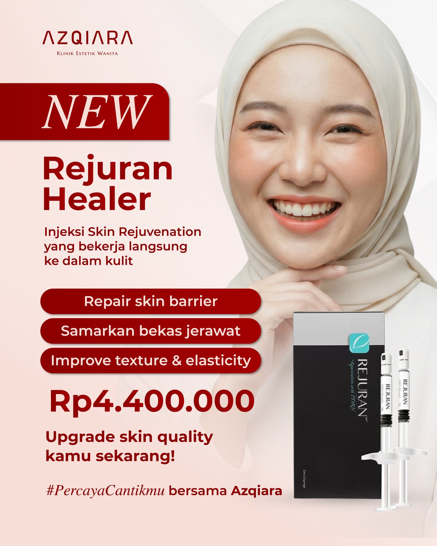 Azqiara Clinic Facebook ad: Ramadan ini lagi banyak refleksi…