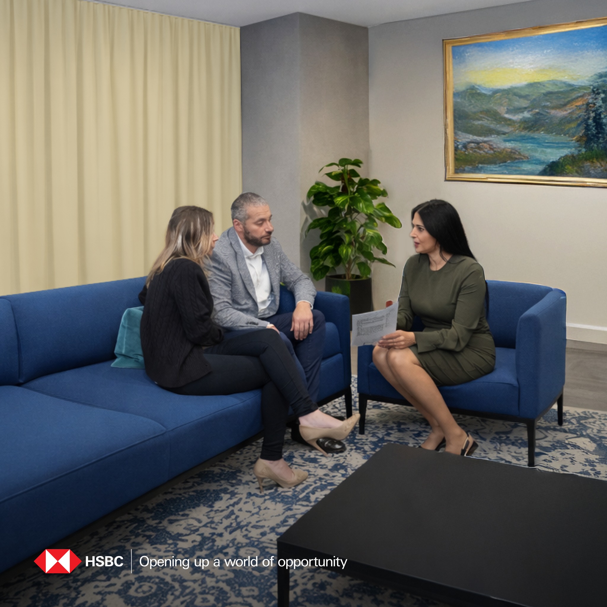 HSBC Facebook ad