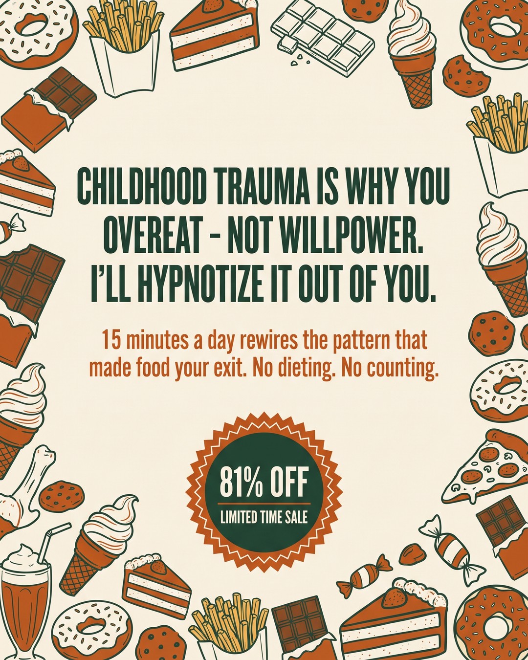 Hypnozio: power of hypnotherapy Facebook ad