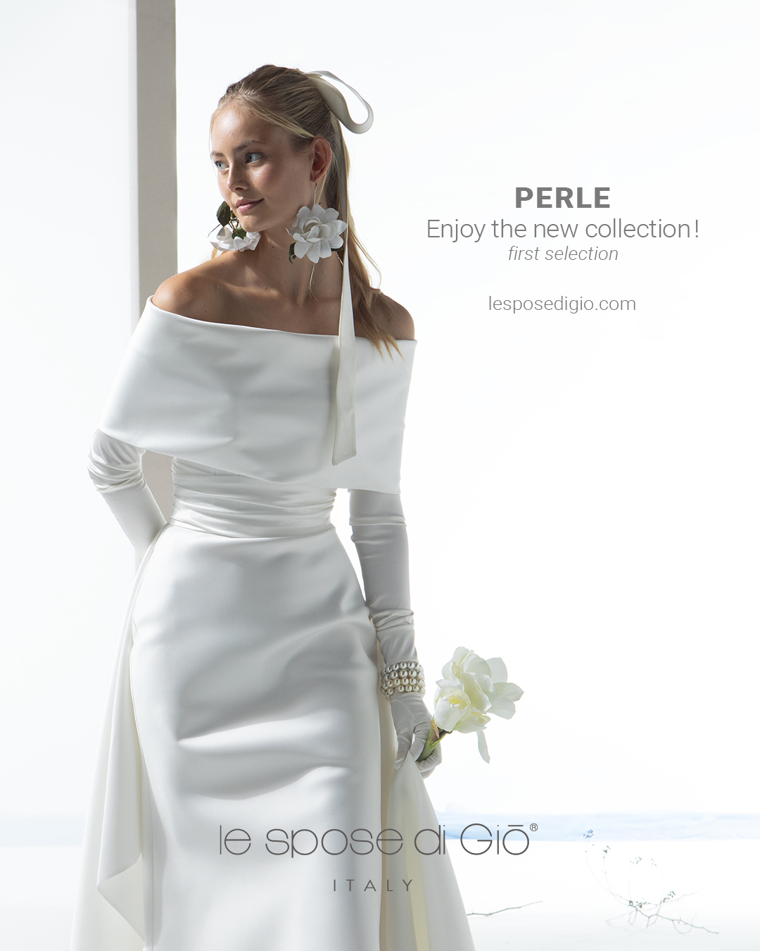 Le Spose di Giò Facebook ad: Le Spose di Giò - Abiti da Sposa Milano Perle Collection