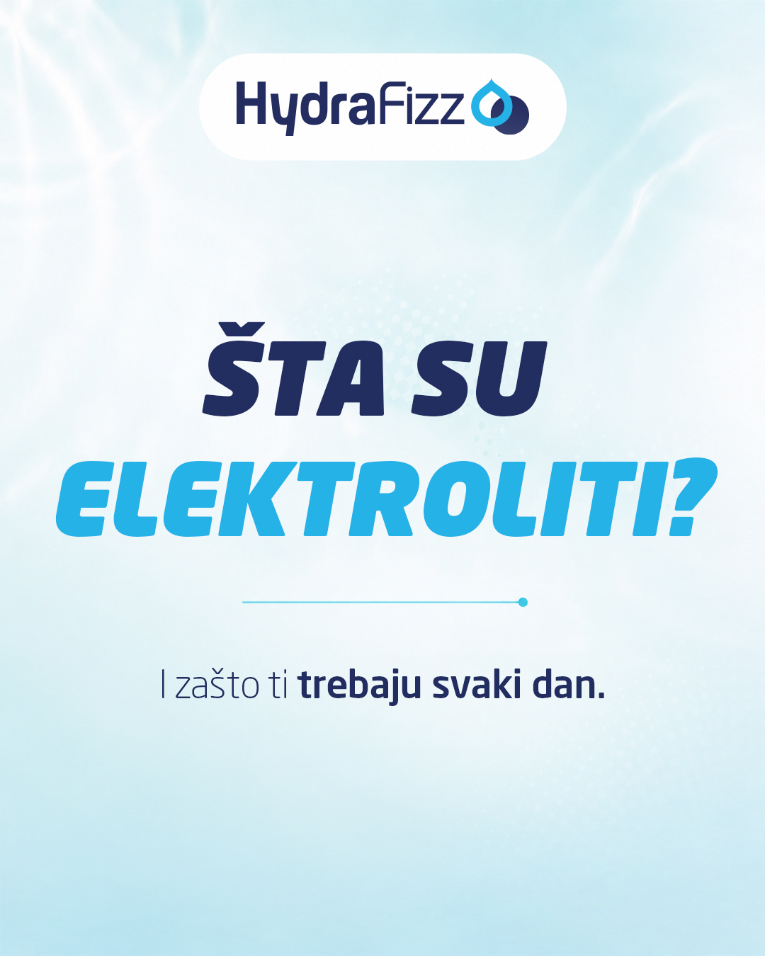 HydraFizz Srbija Facebook ad: Piješ dovoljno vode, a i dalje se osećaš…