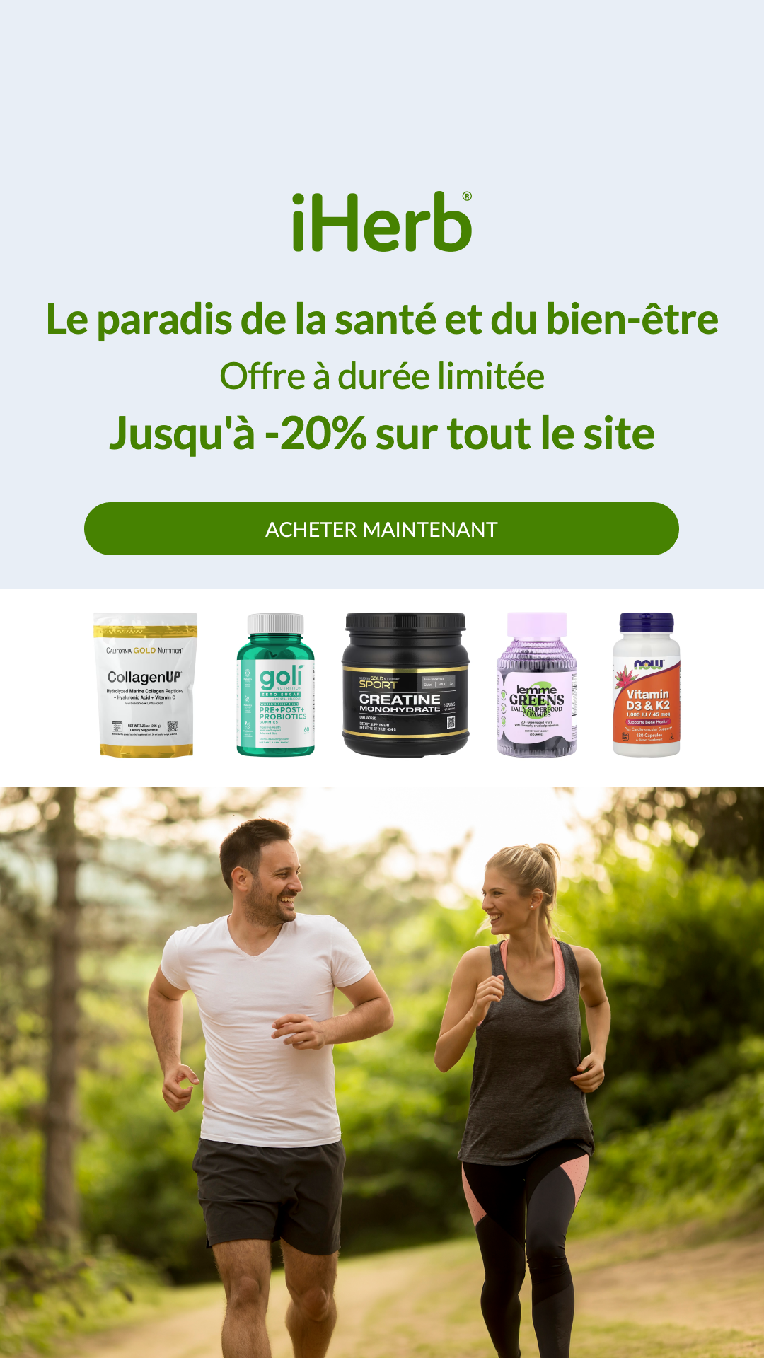 iHerb.com French Facebook ad