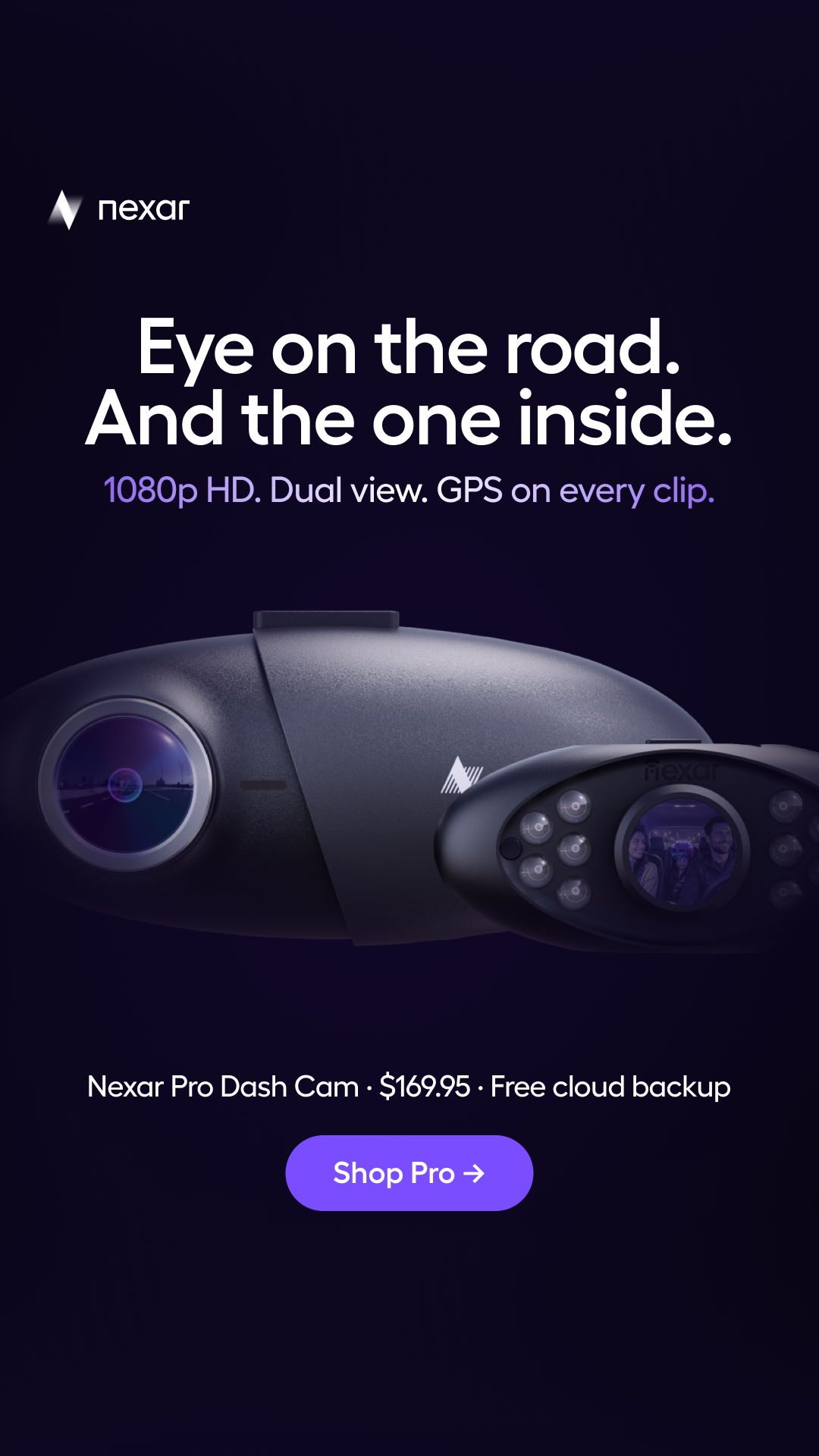Nexar Facebook ad