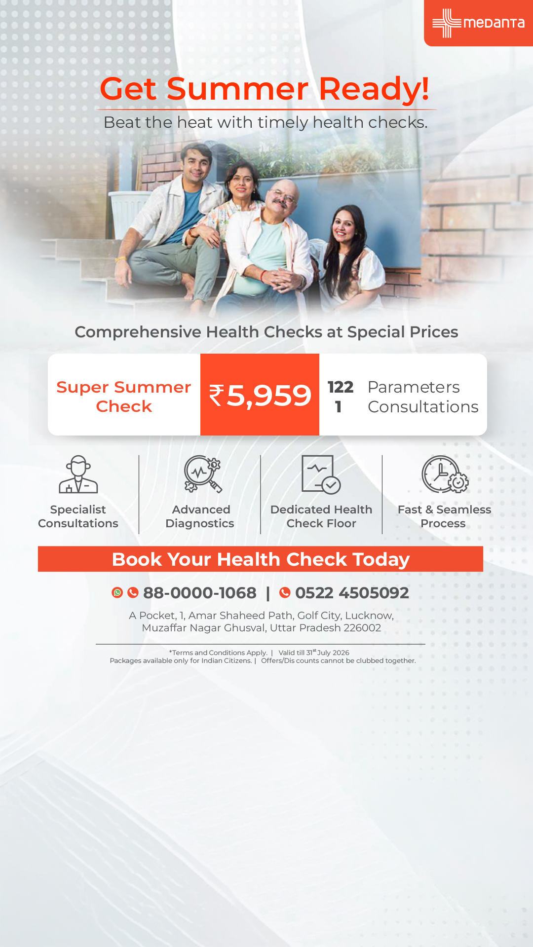 Medanta Facebook ad