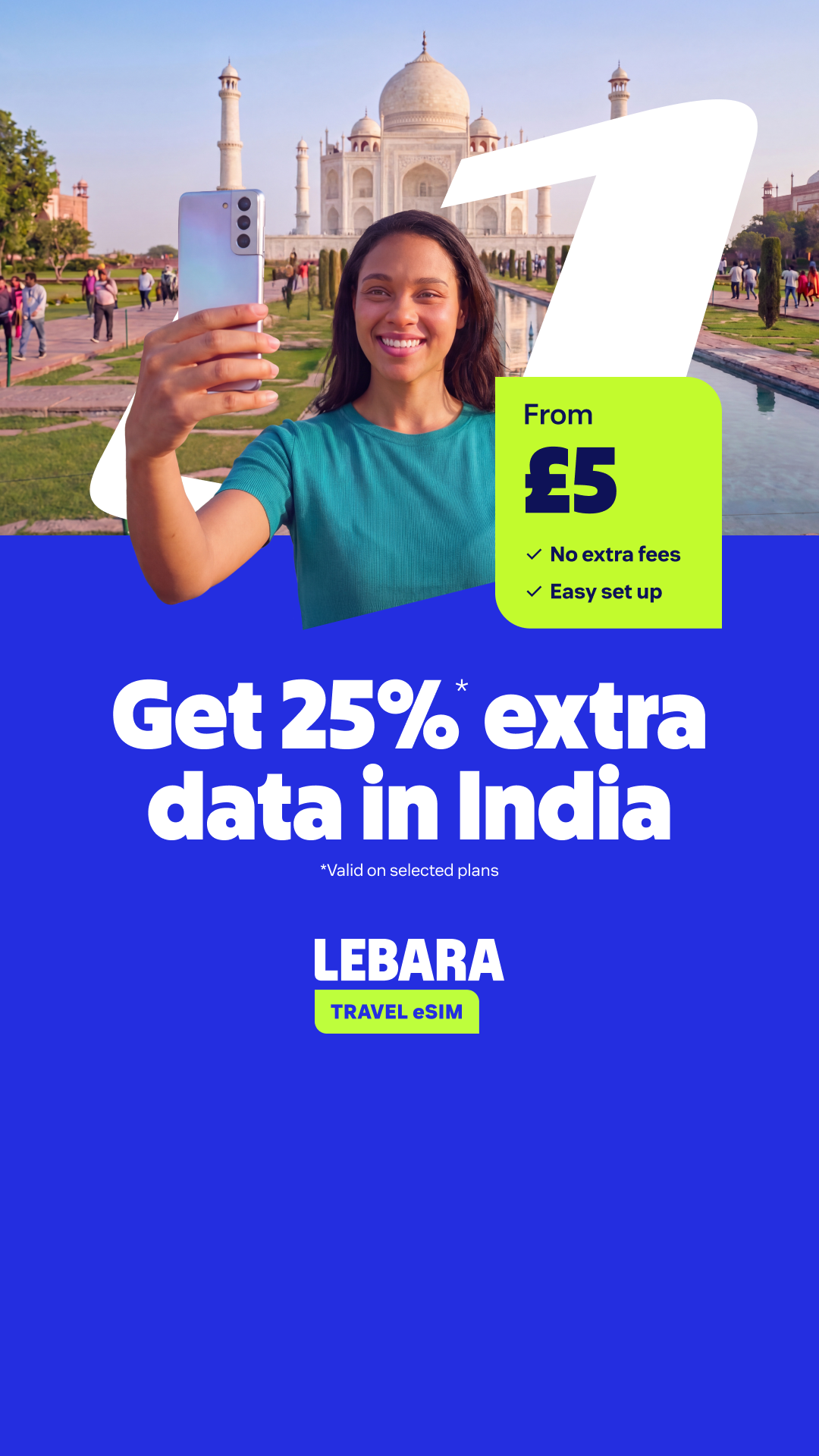 Lebara Travel Facebook ad