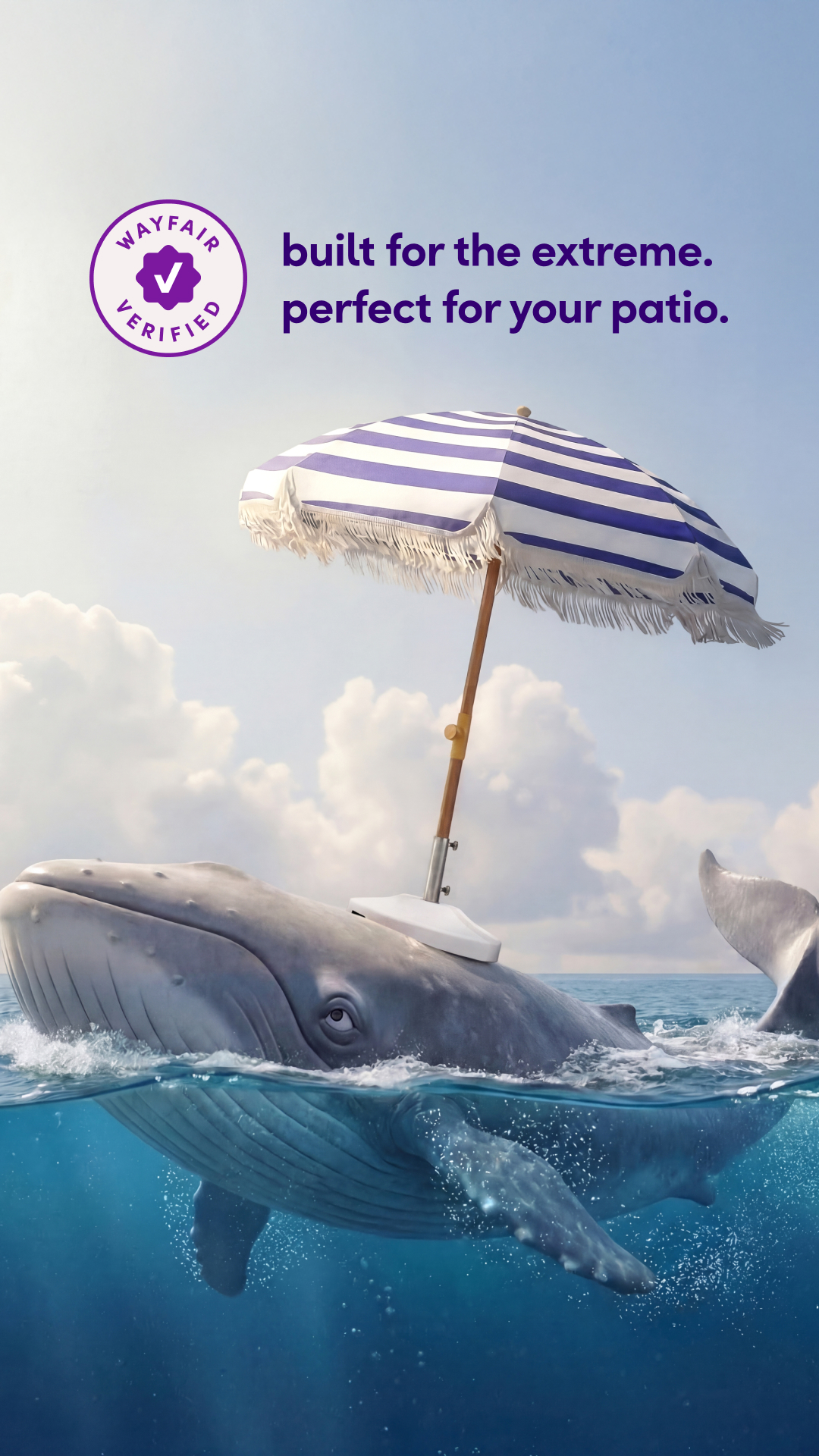 Wayfair Facebook ad