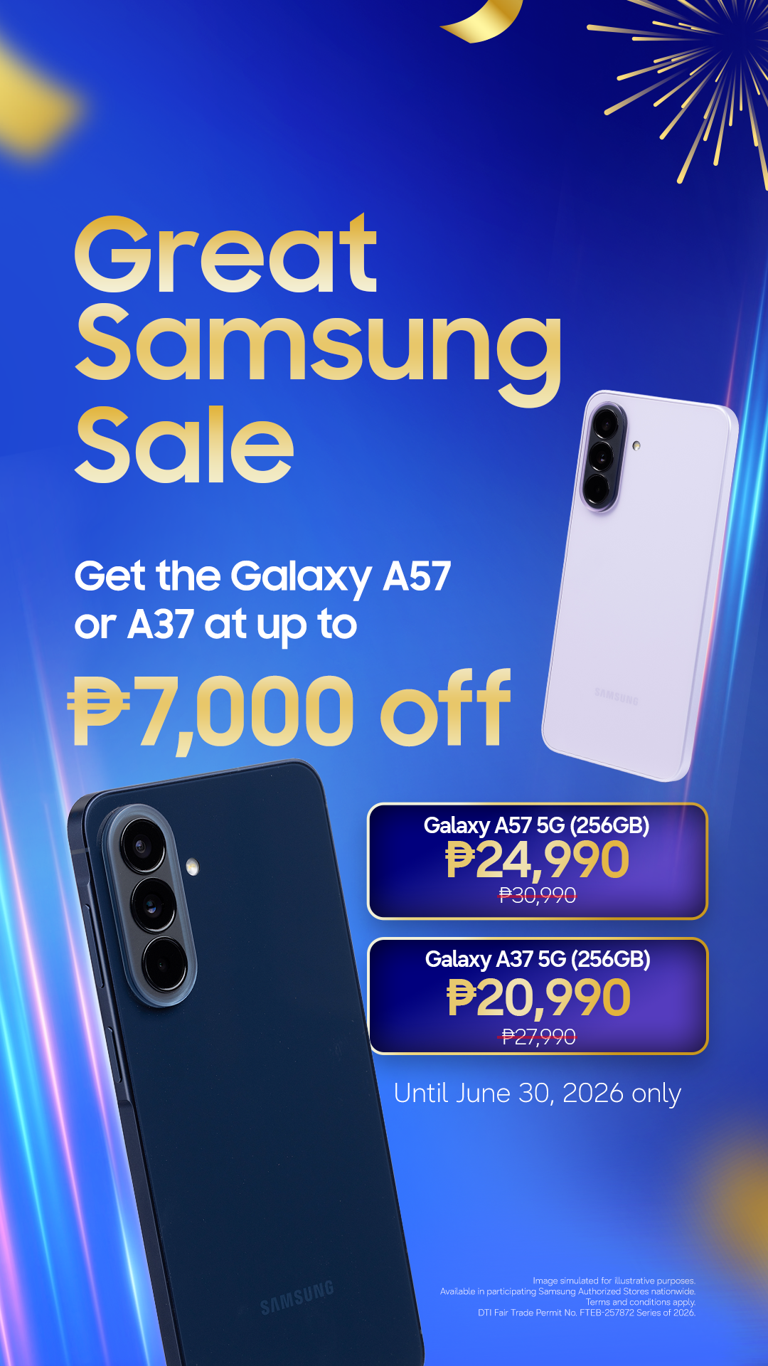 Samsung Facebook ad