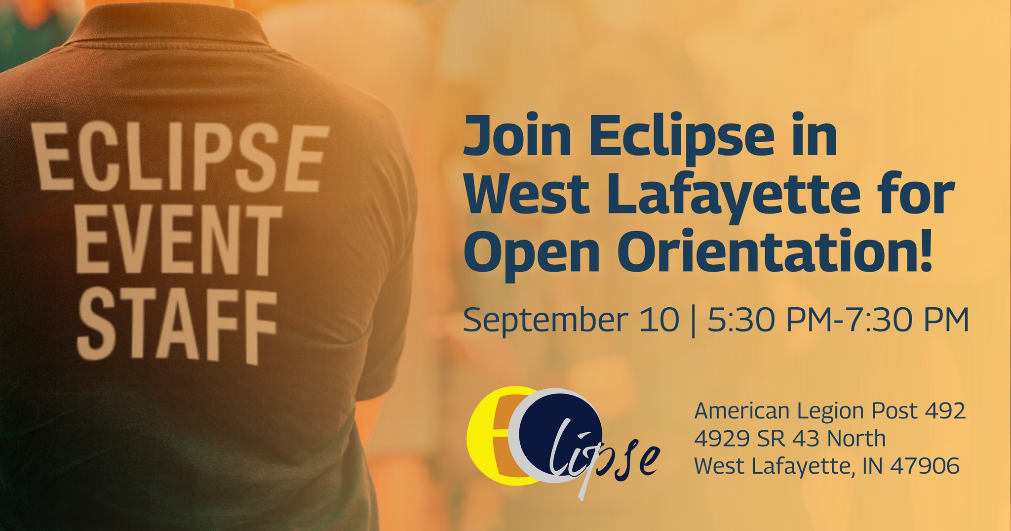 Eclipse Staffing and Security Facebook ad: West Lafayette - Farm Tour Concert / College Football |…