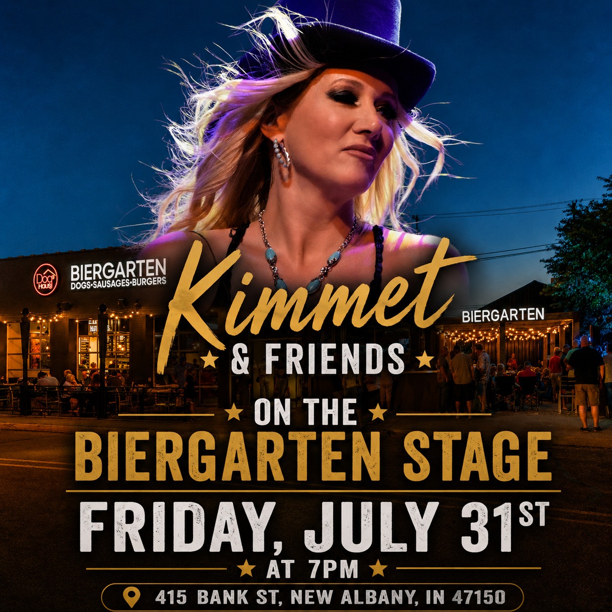 Dog Haus Biergarten New Albany  Facebook ad