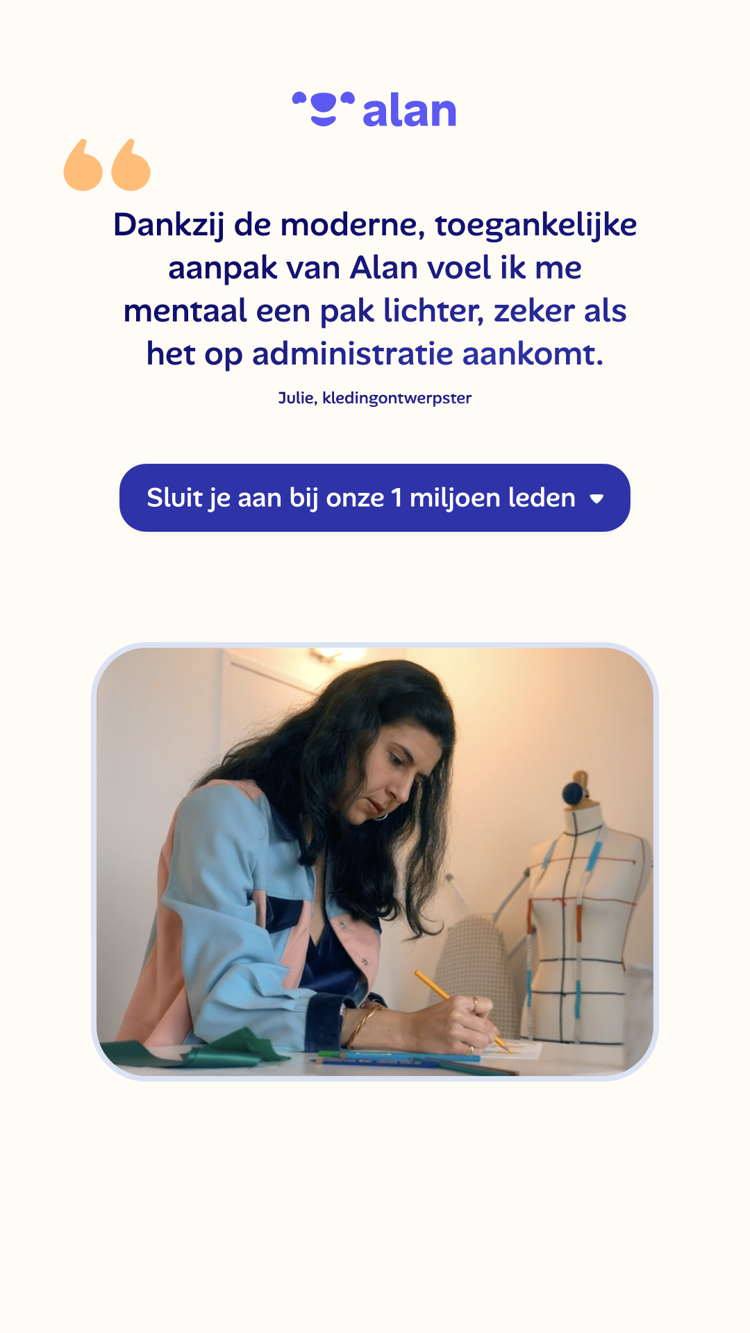 Alan Facebook ad