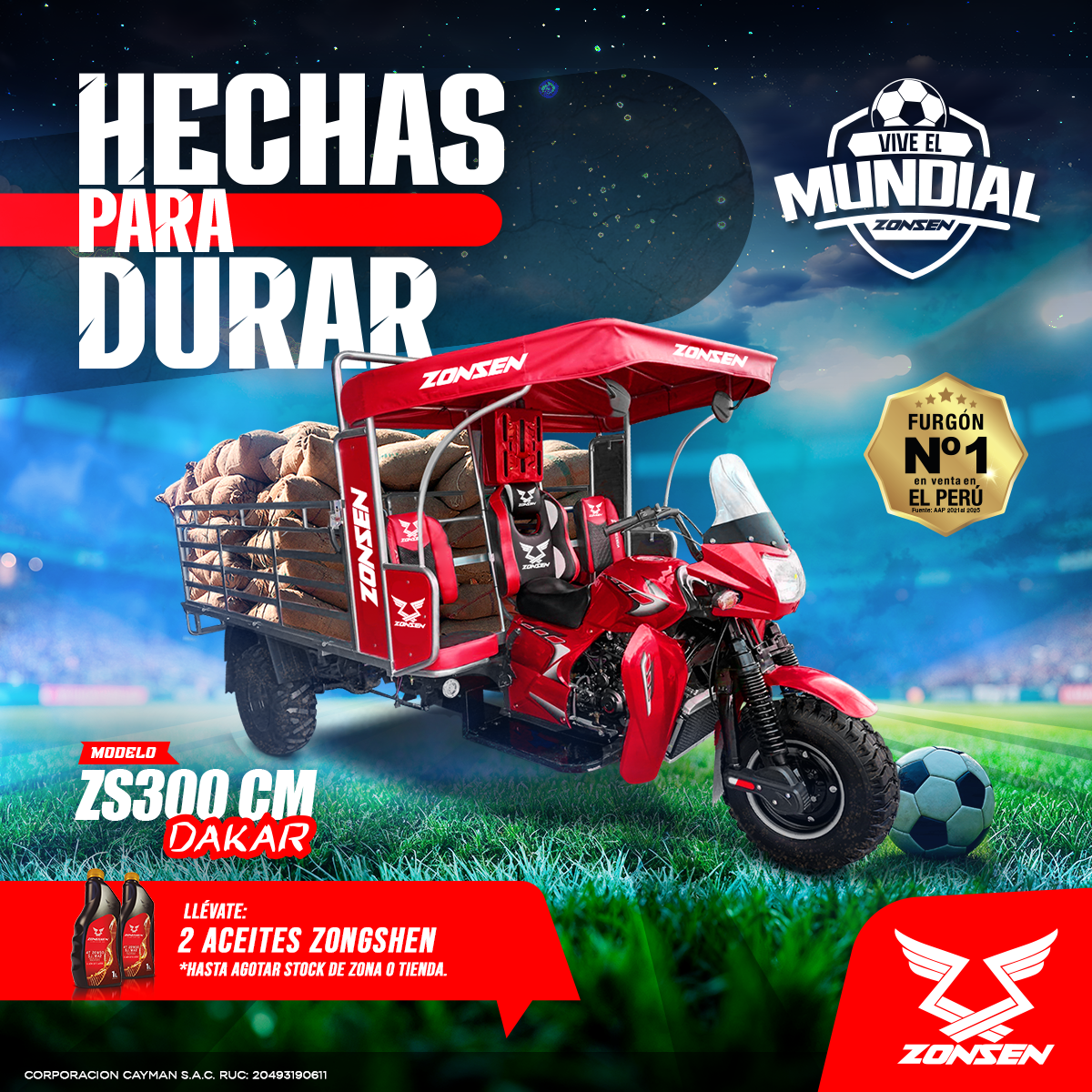 Motocicletas Zonsen Perú Facebook ad: Zongshen ahora es ZONSEN Busca tu provincia más…