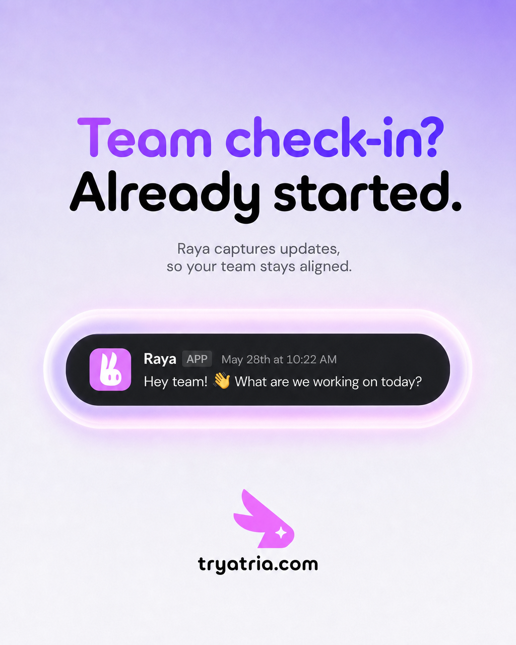 Atria AI Facebook ad