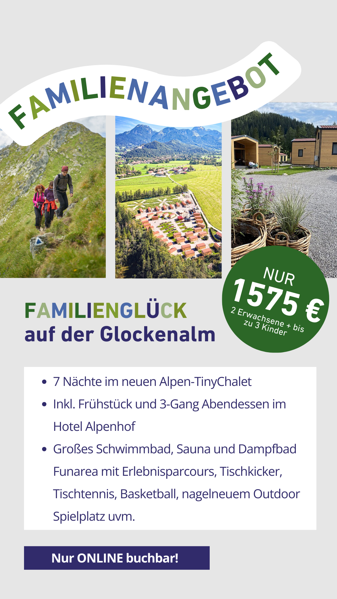 Glockenalm Facebook ad from Dec 22, 2025