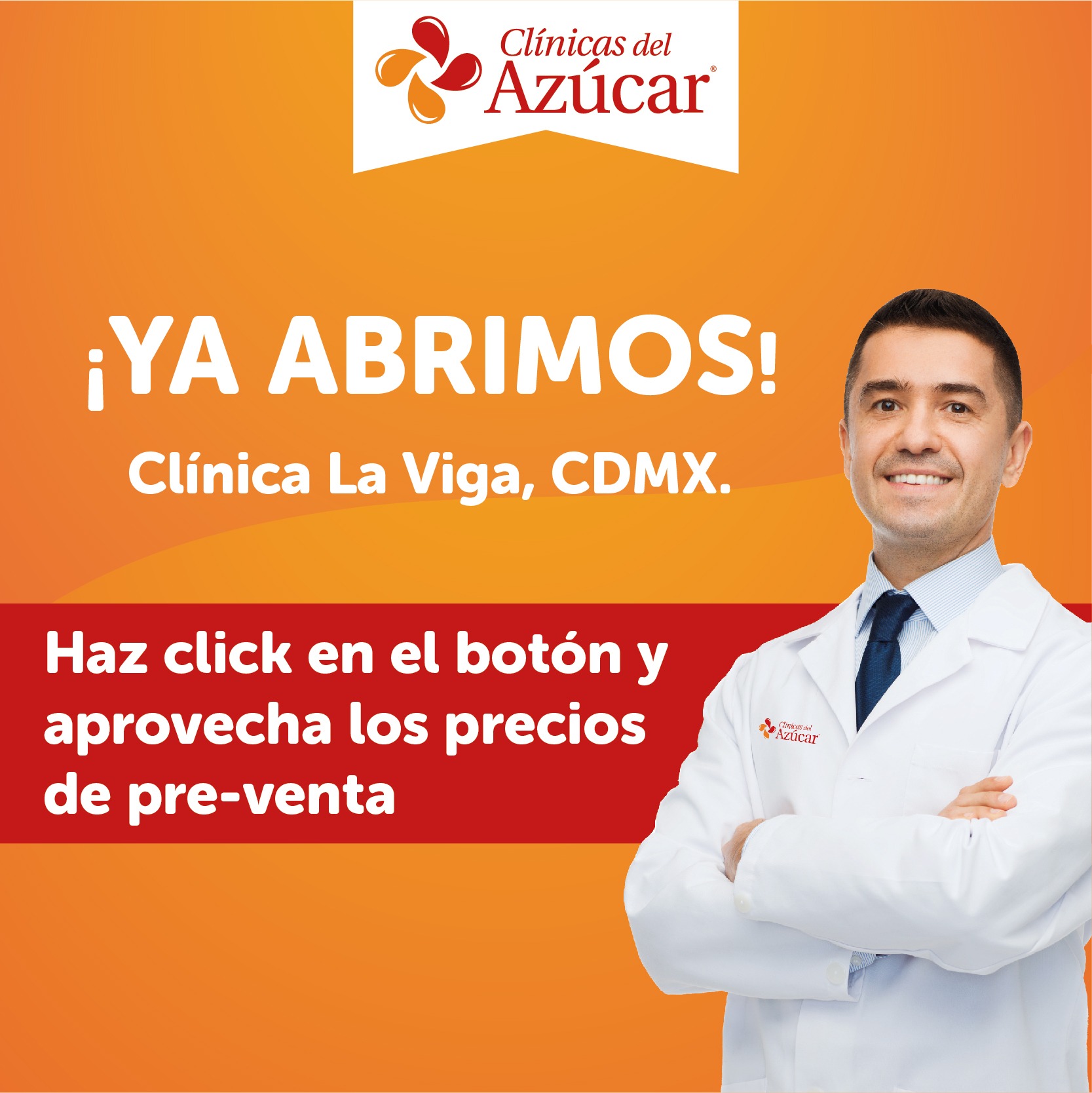 Clínicas del Azúcar - CDMX Facebook ad