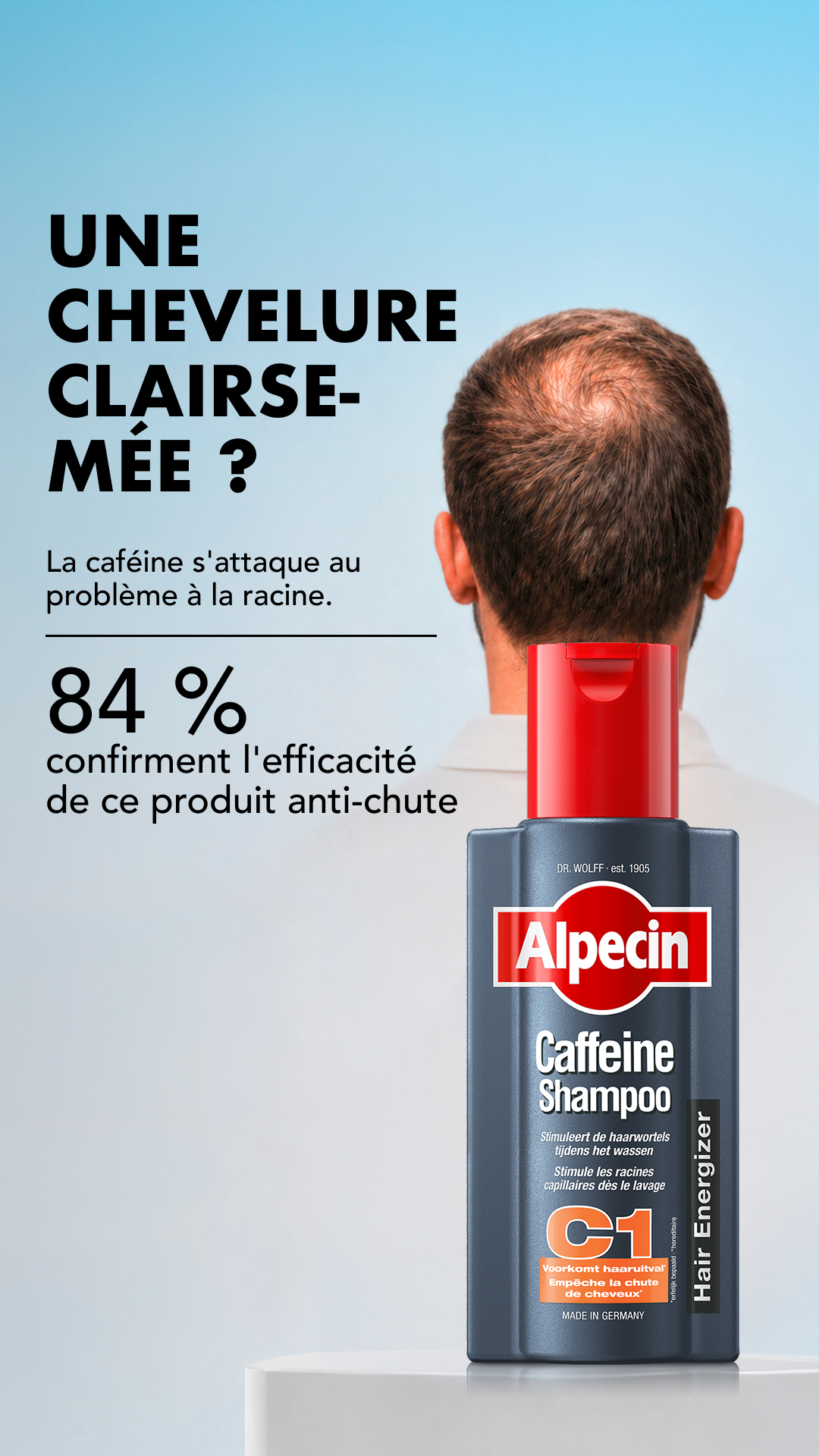 Alpecin Facebook ad