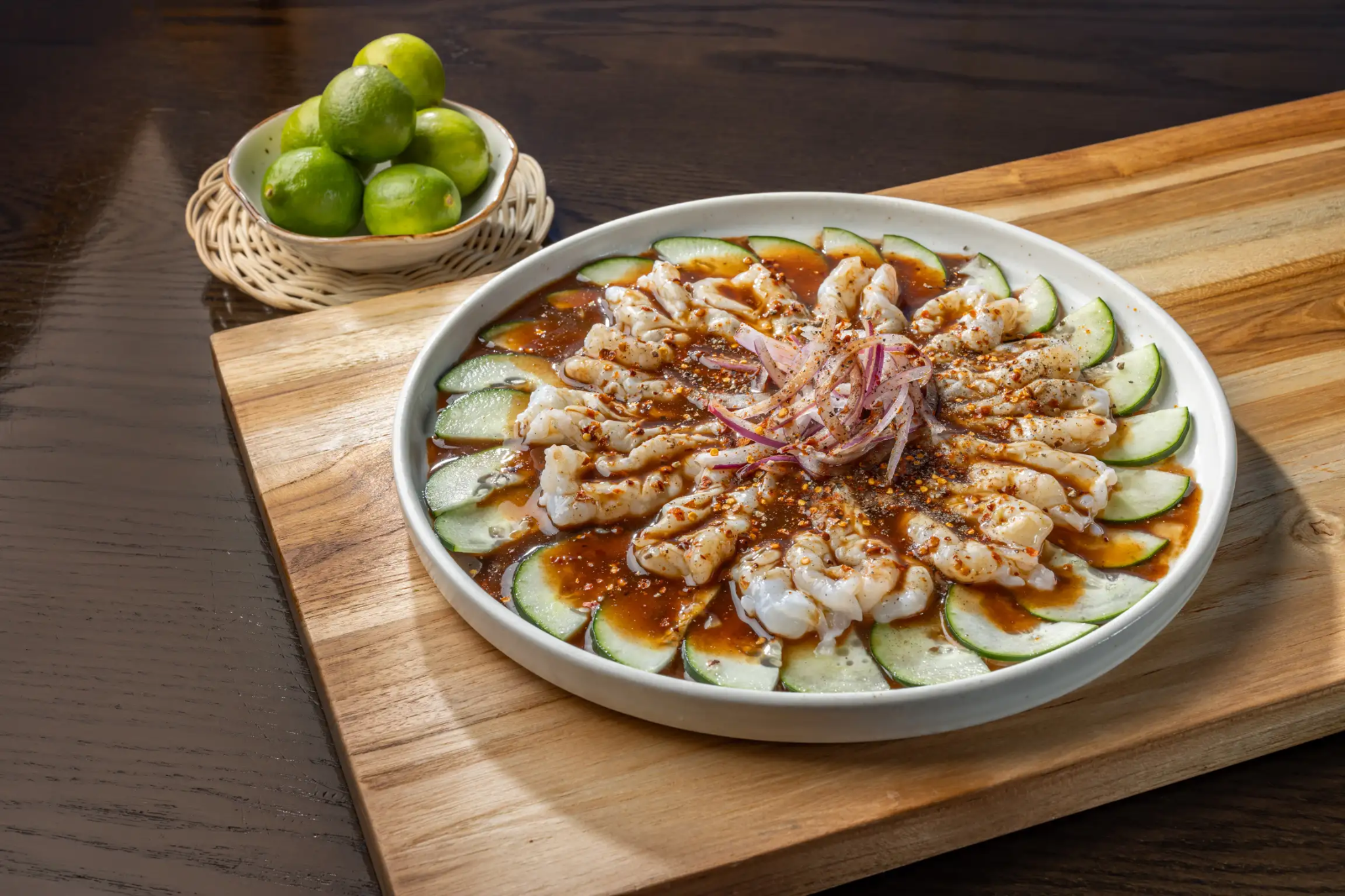 Mariscos CHOIX Facebook ad: House Favorite Certified Dishes, Refreshing Drinks & Good…