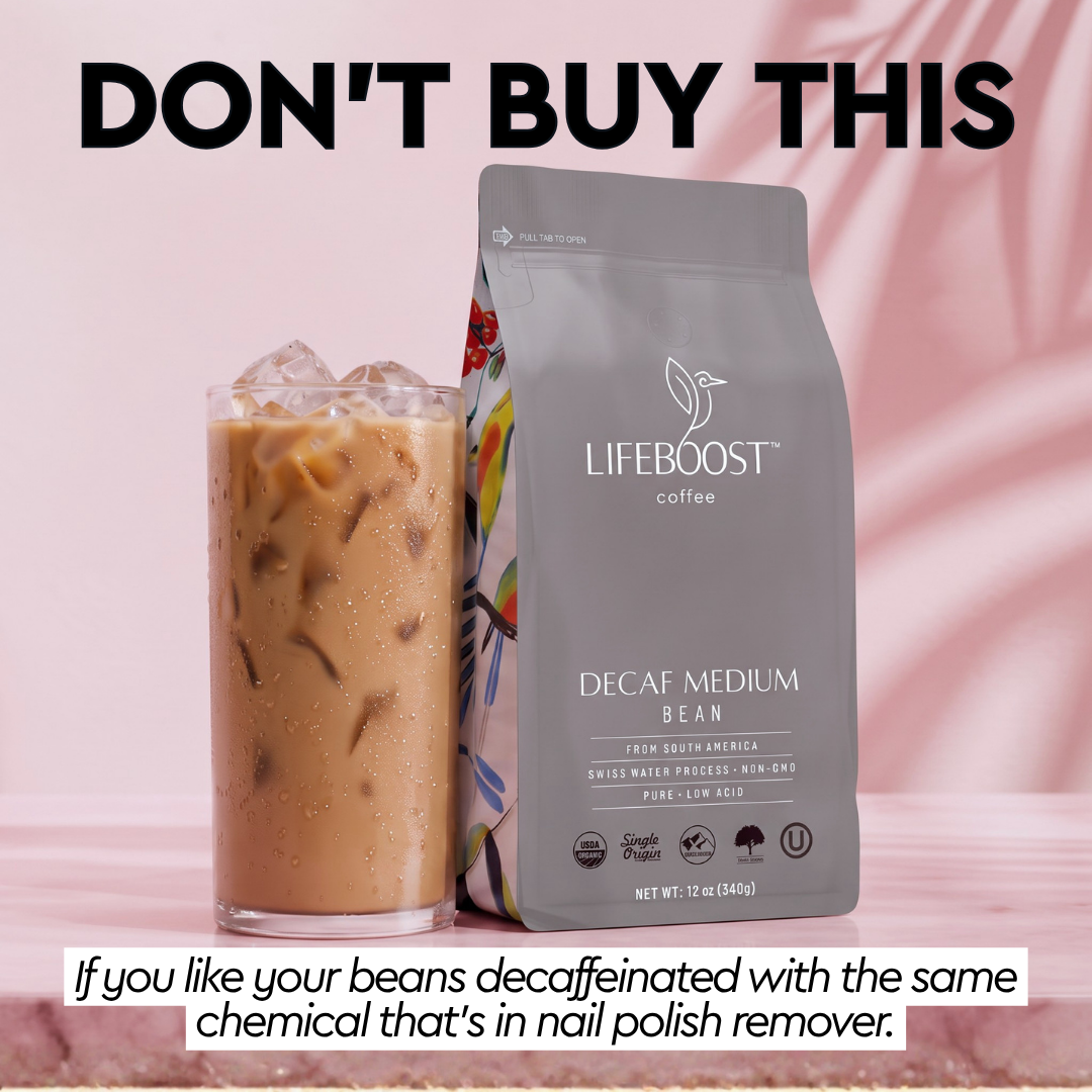 Lifeboost Coffee Facebook ad