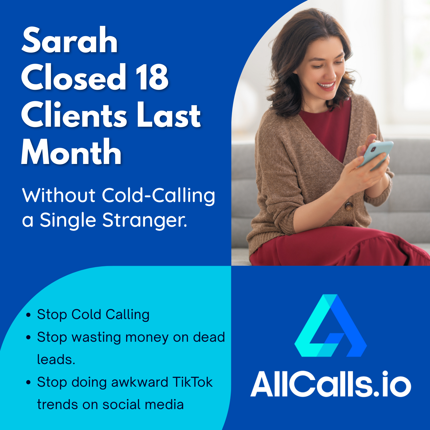 AllCalls.io Facebook ad