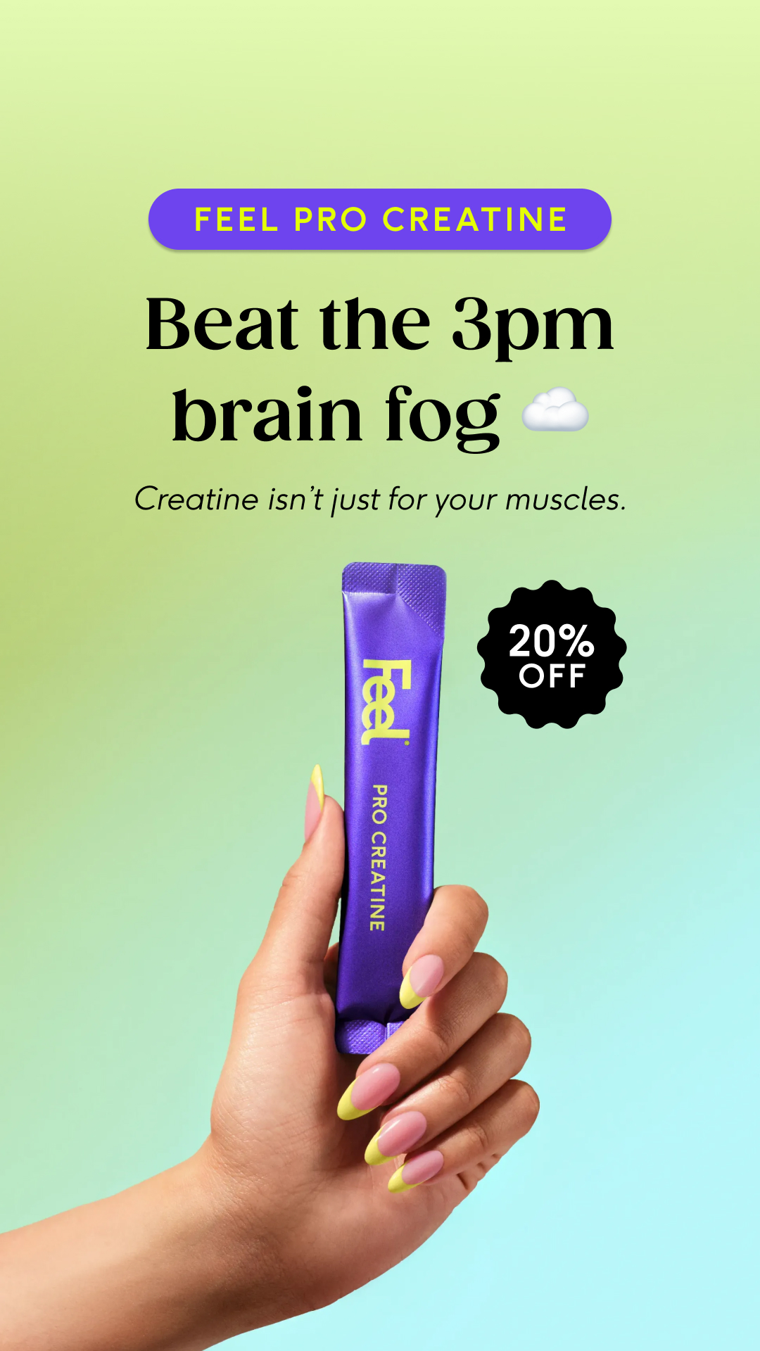 Feel Facebook ad