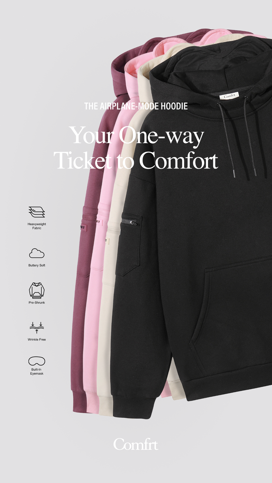 Comfrt Facebook ad
