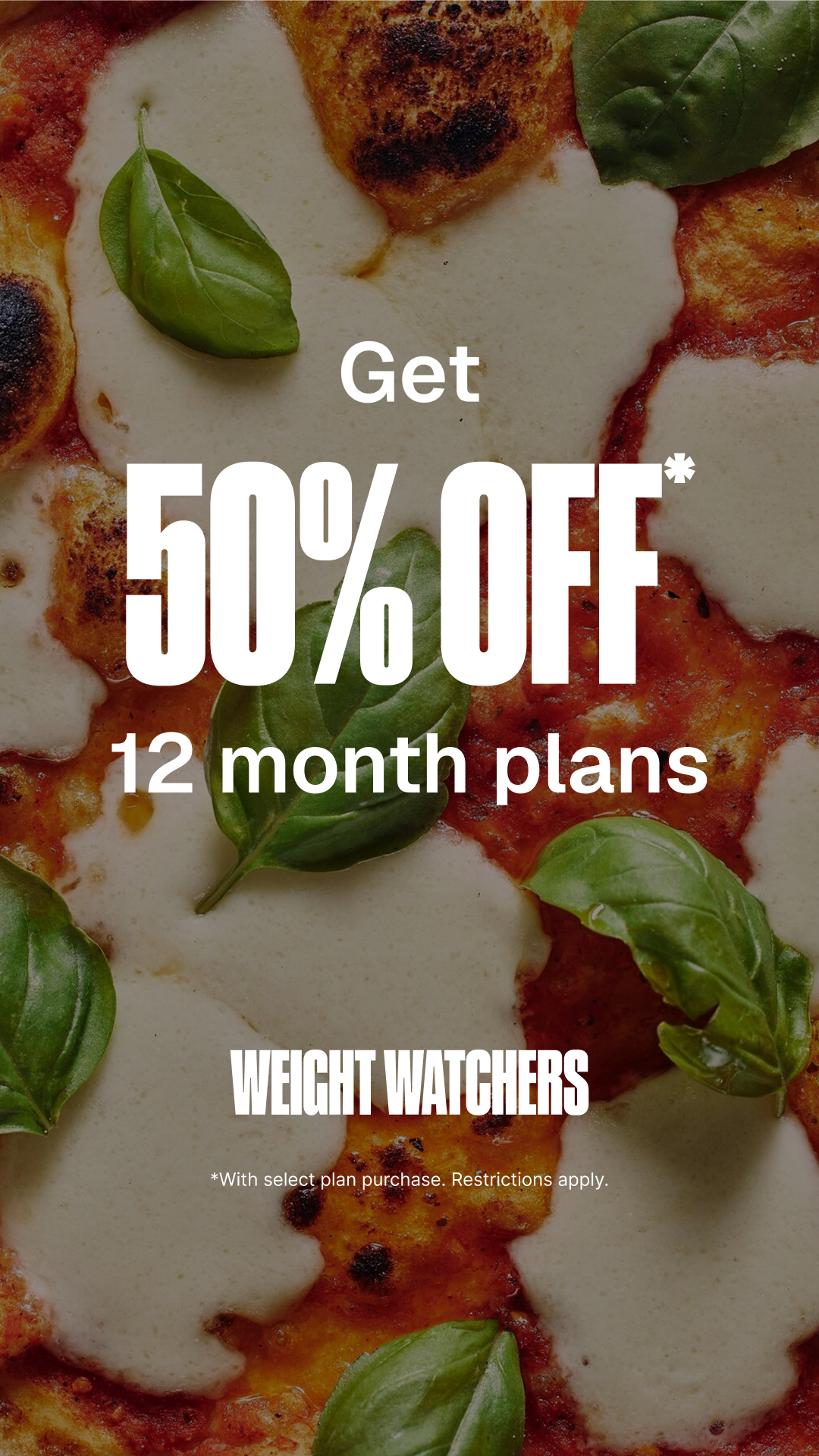 WeightWatchers Facebook ad