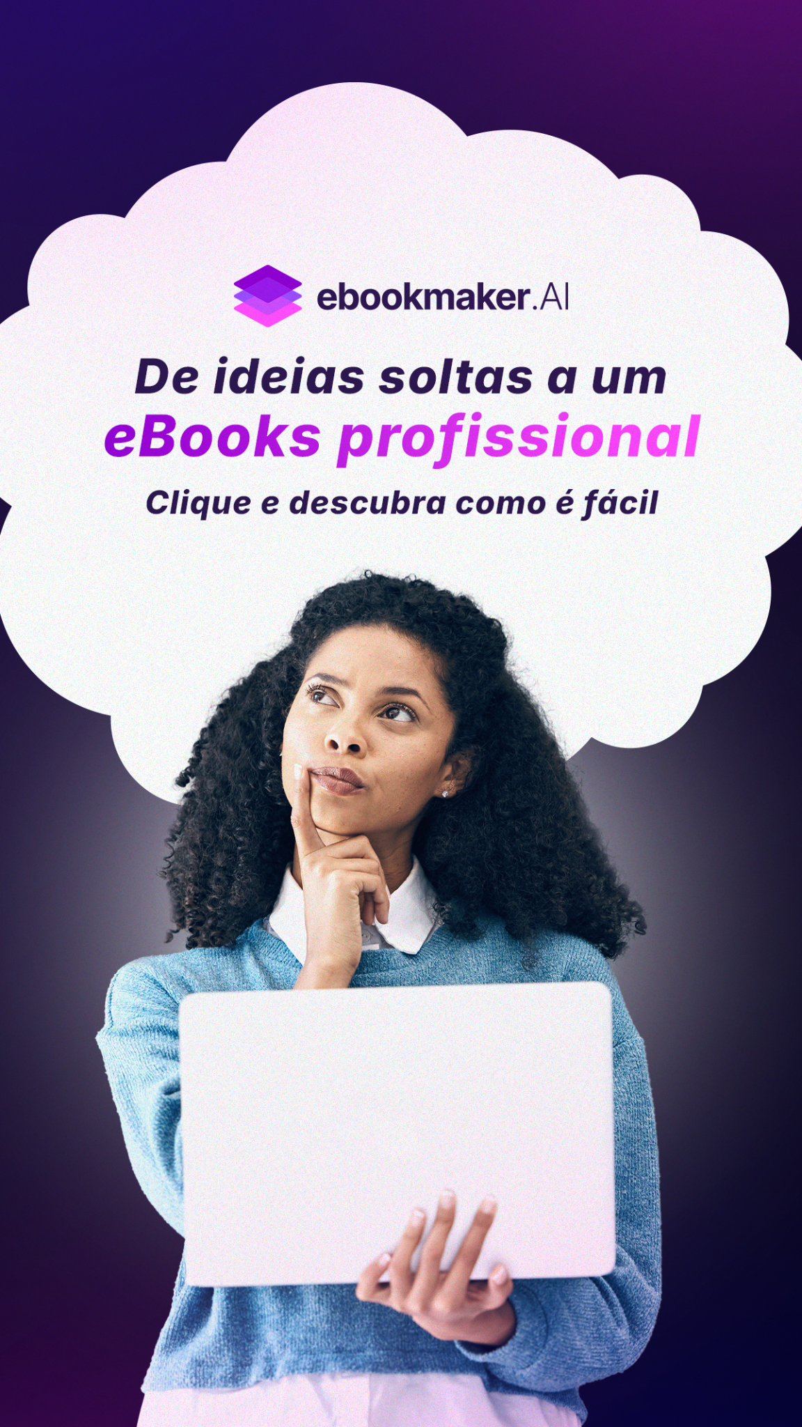 Ebookmaker.ai Facebook ad