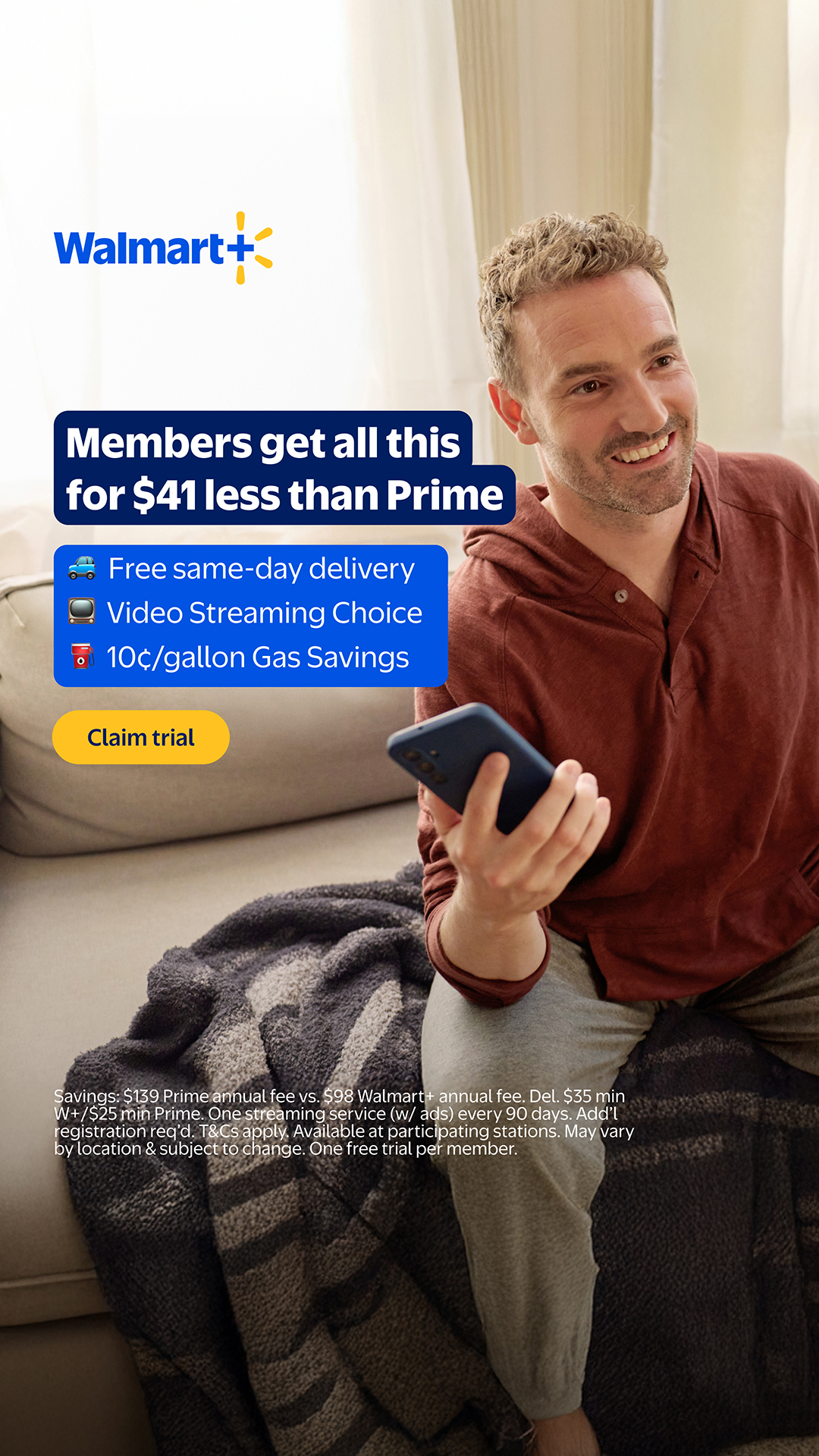 Walmart Facebook ad