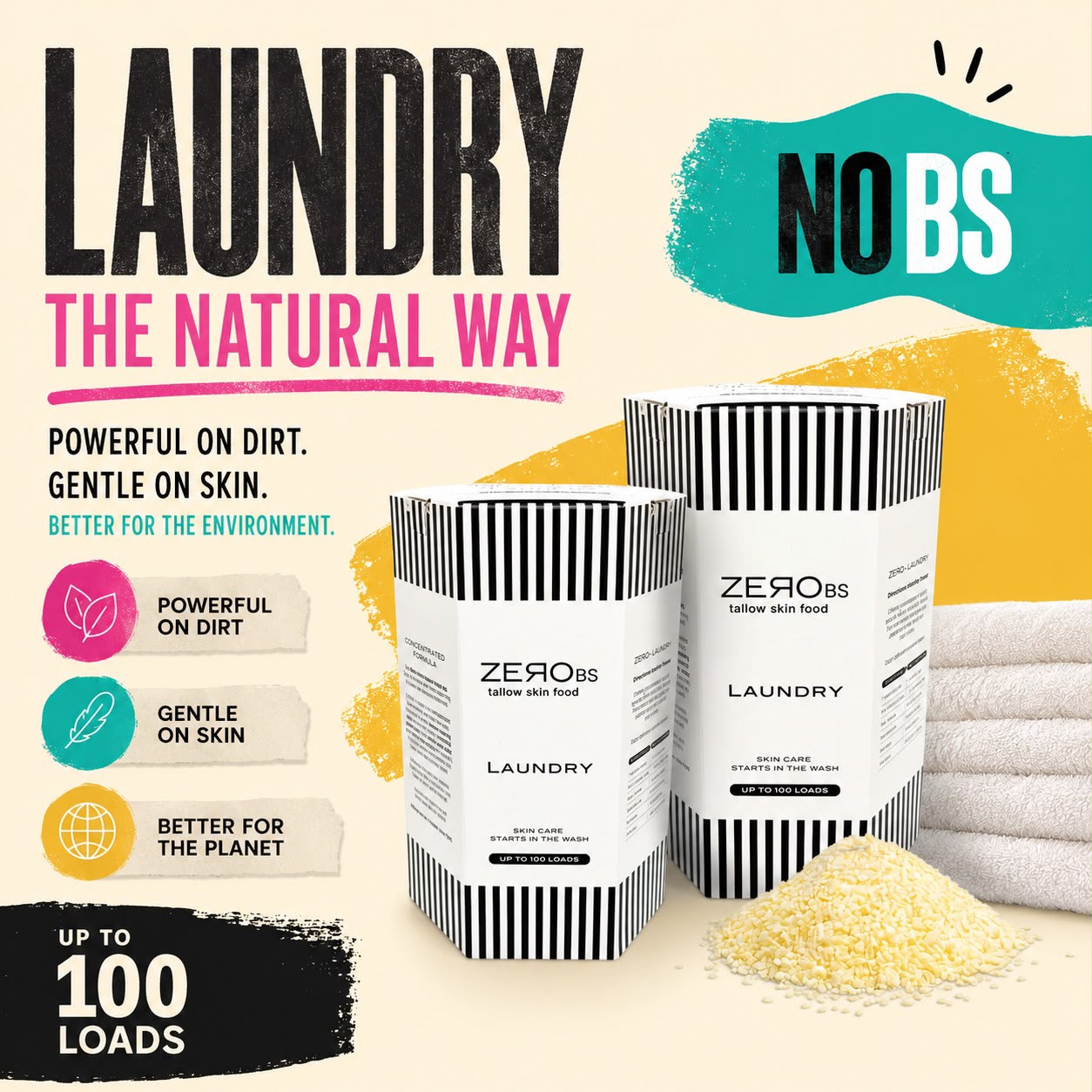 Zero BS Facebook ad