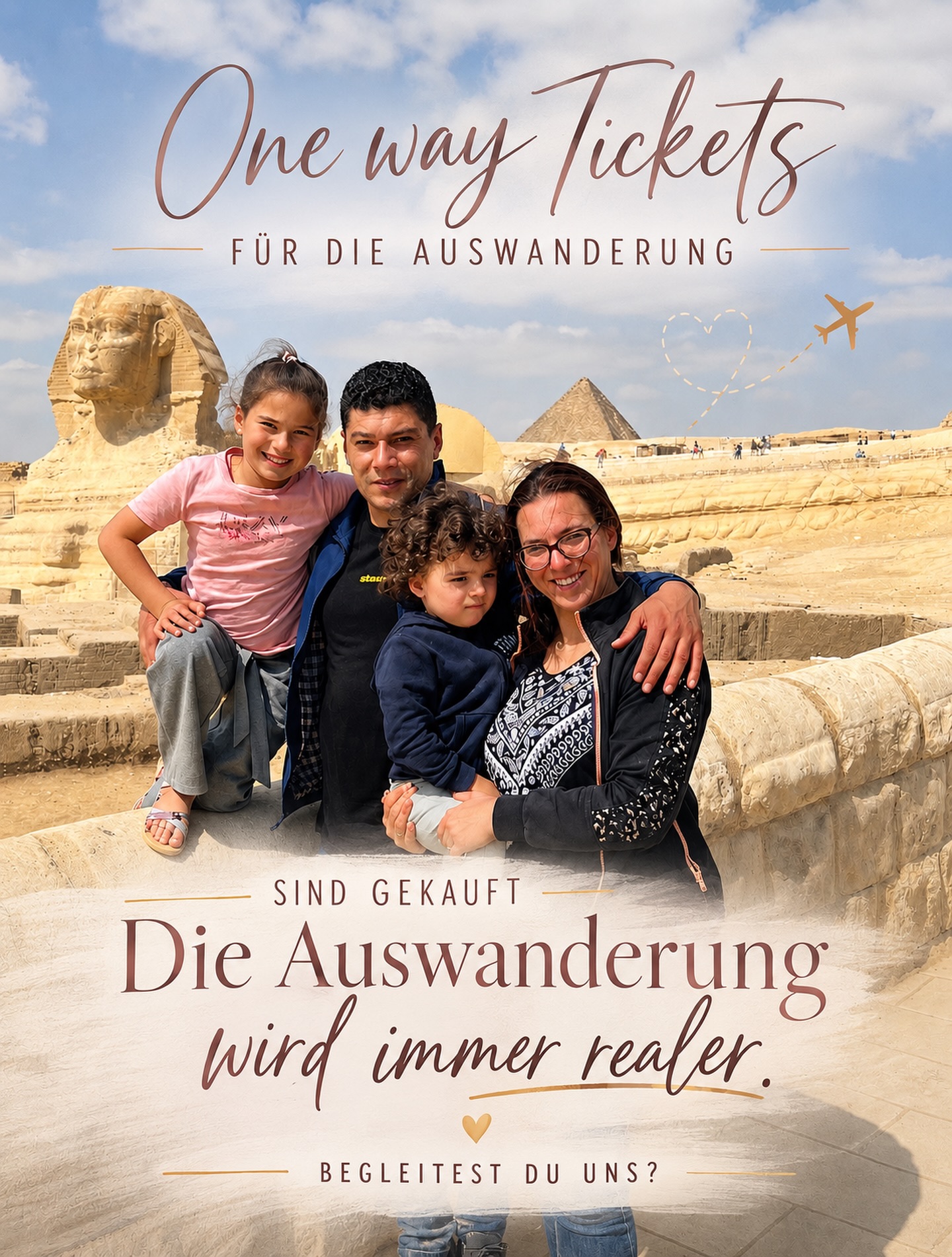 Sahara Lahza Facebook ad: One Way Tickets: gekauft.