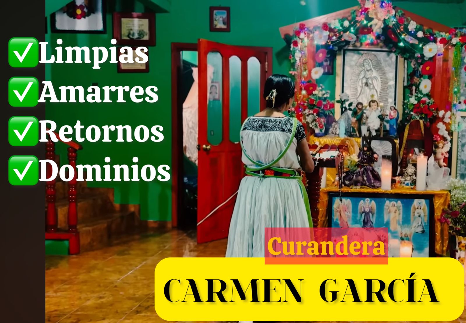 Carmen garcia curandera Facebook ad from May 17, 2026