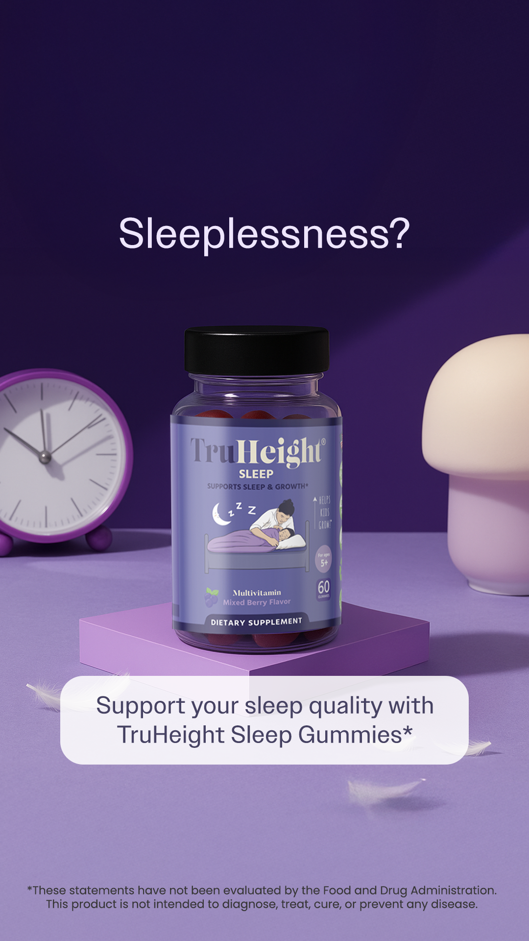 TruHeight Vitamins Facebook ad