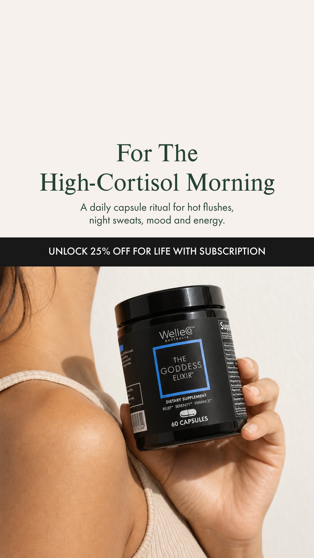 WelleCo Facebook ad