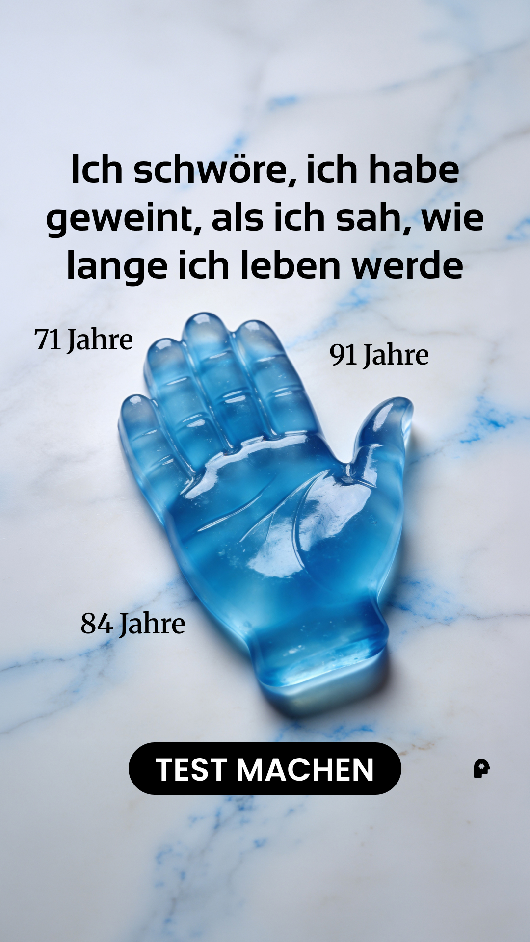 Nebula: Palm Reading Facebook ad