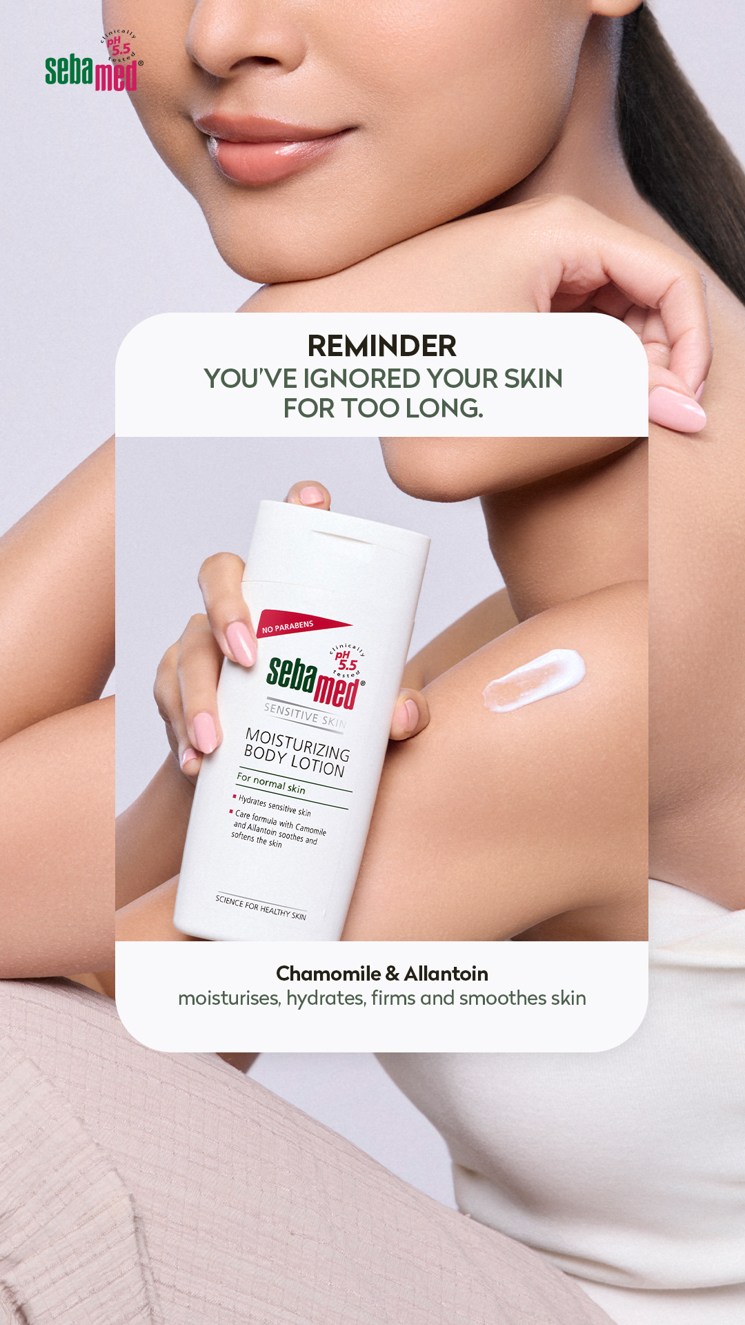 Sebamed India Facebook ad