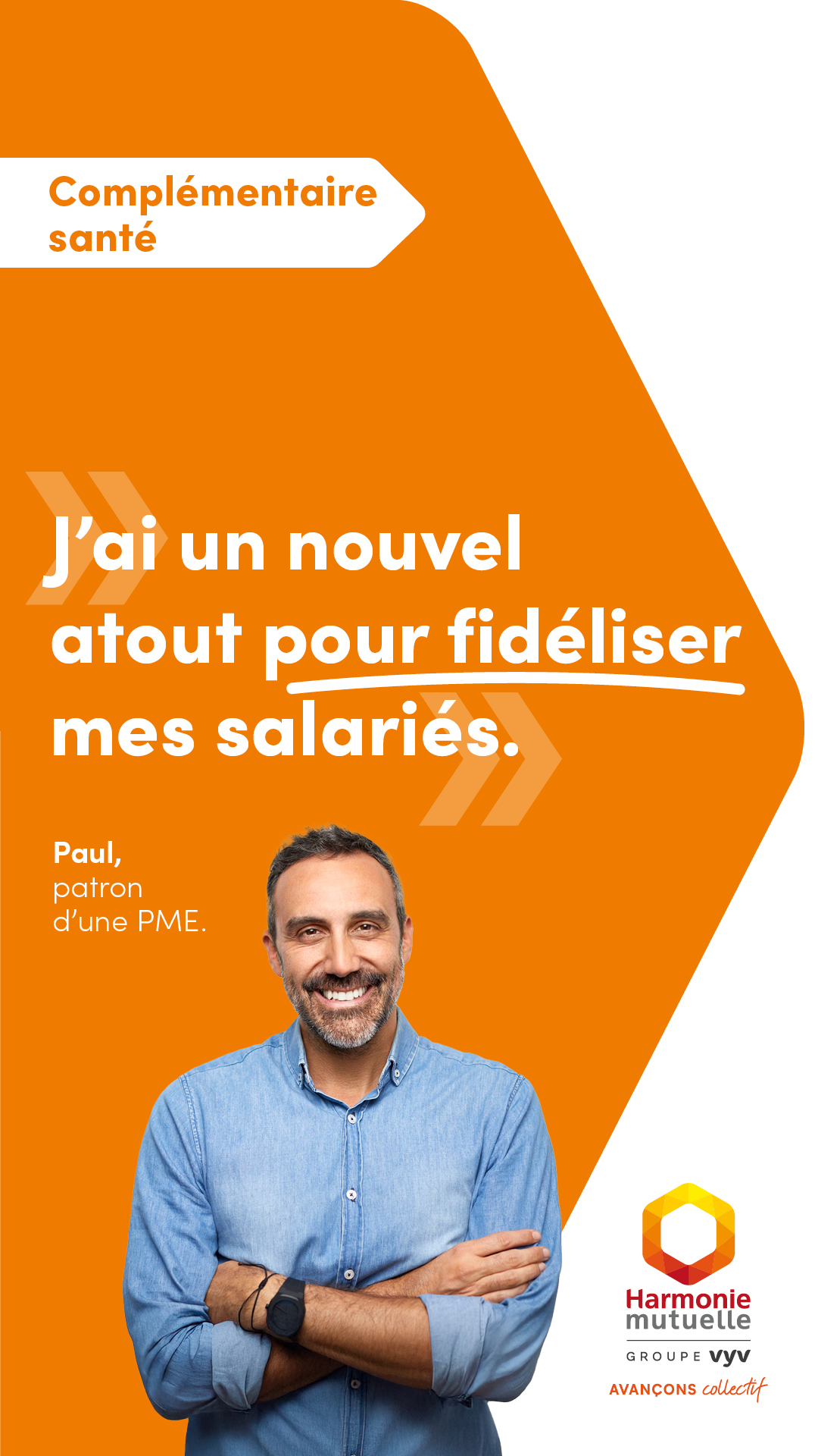Harmonie Mutuelle Facebook ad