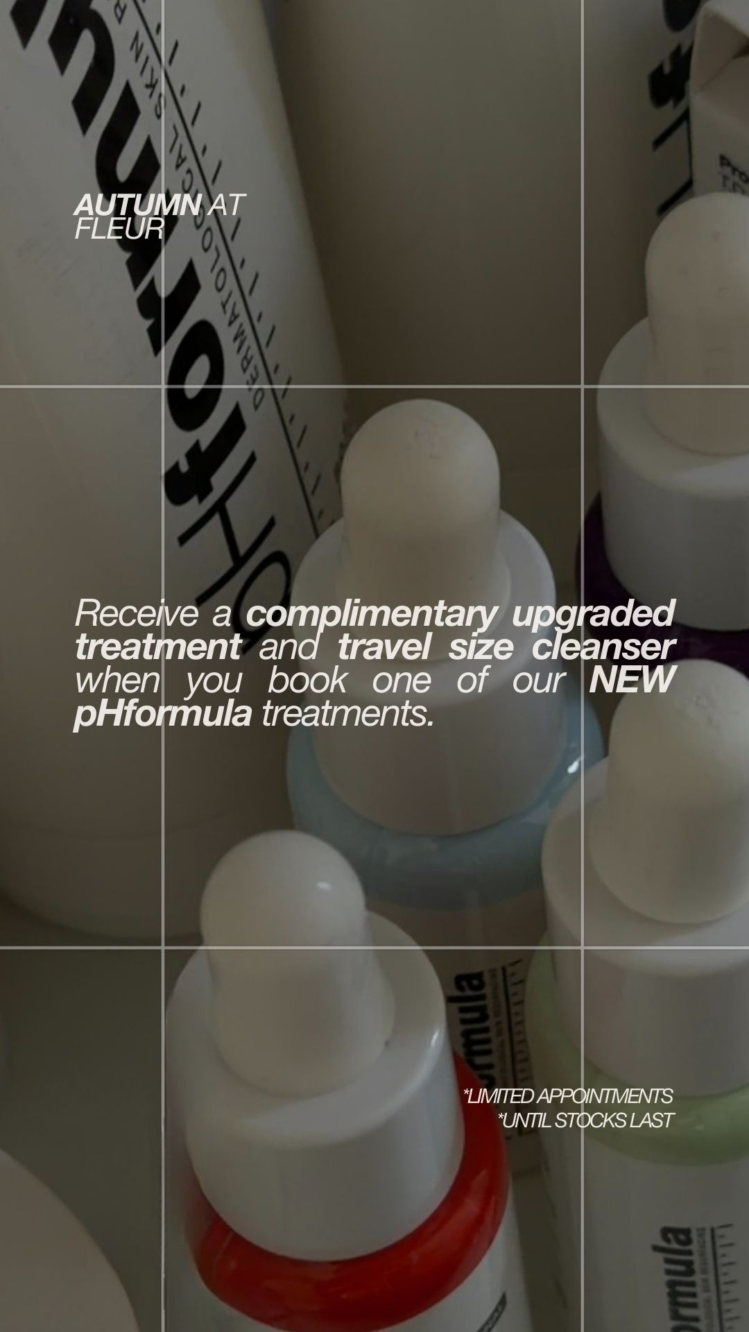Fleur Skin & Wellness Facebook ad: Struggling with pigmentation, breakouts or uneven skin…