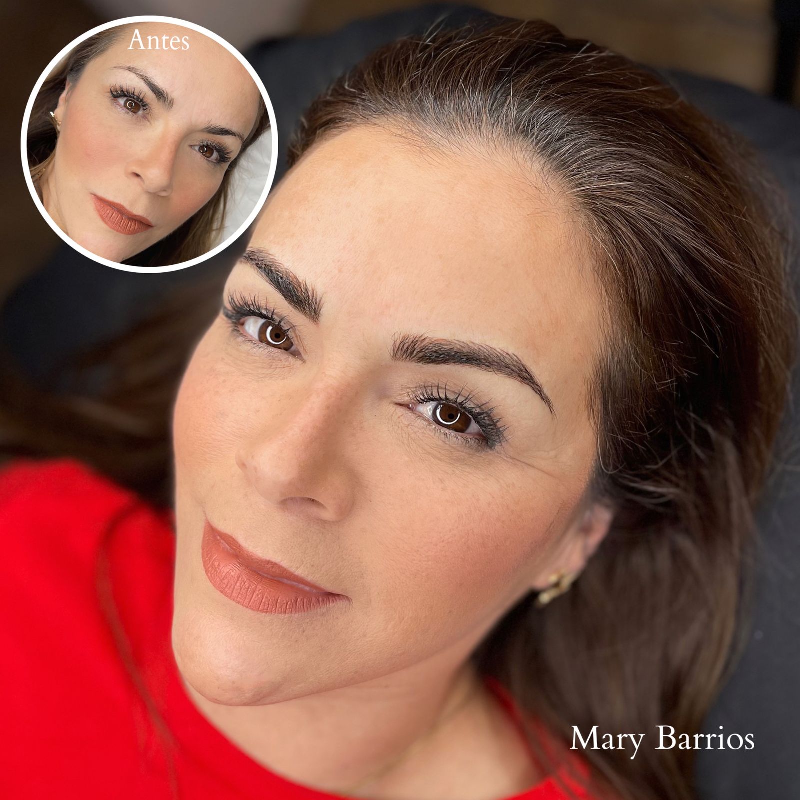 Mary Barrios Microblading Facebook ad