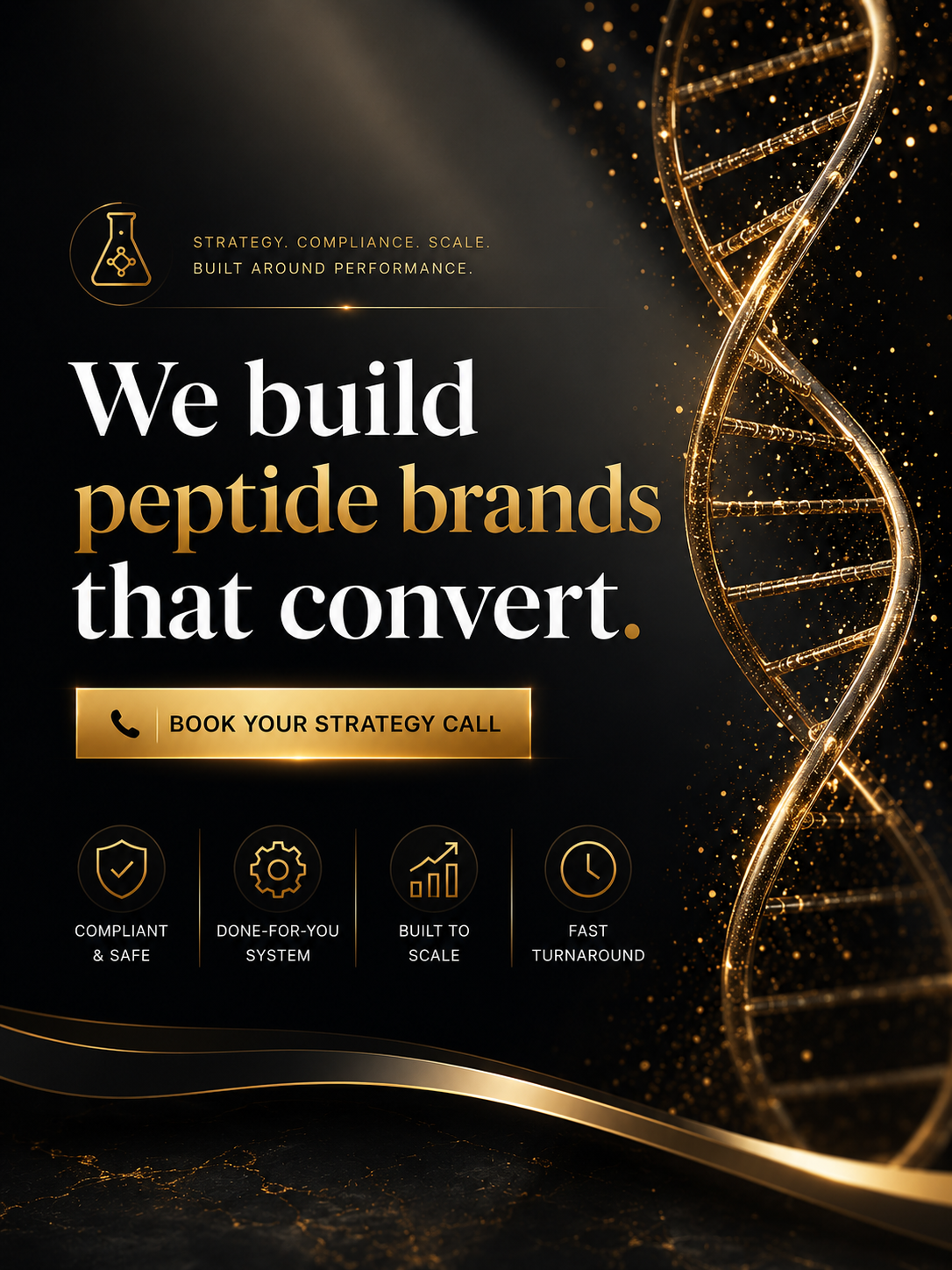 PeptBlueprint Facebook ad: We'll Build Your Entire Peptide Brand in 14 days, Or You…