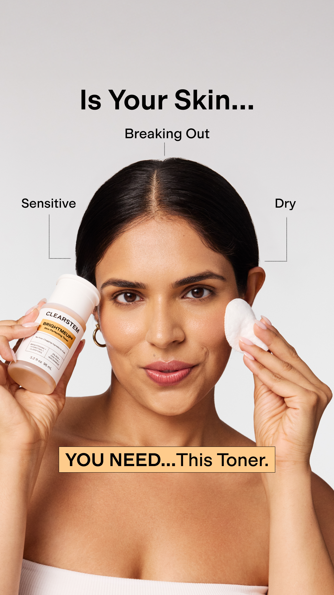 CLEARSTEM Skincare Facebook ad