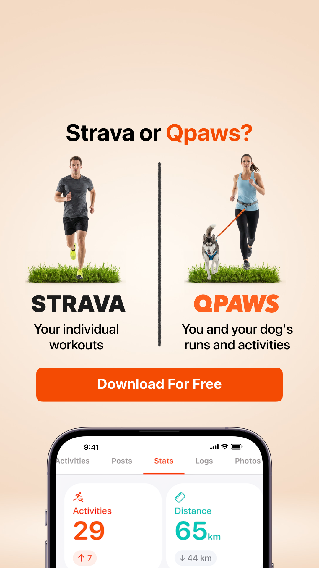 QPAWS Facebook ad