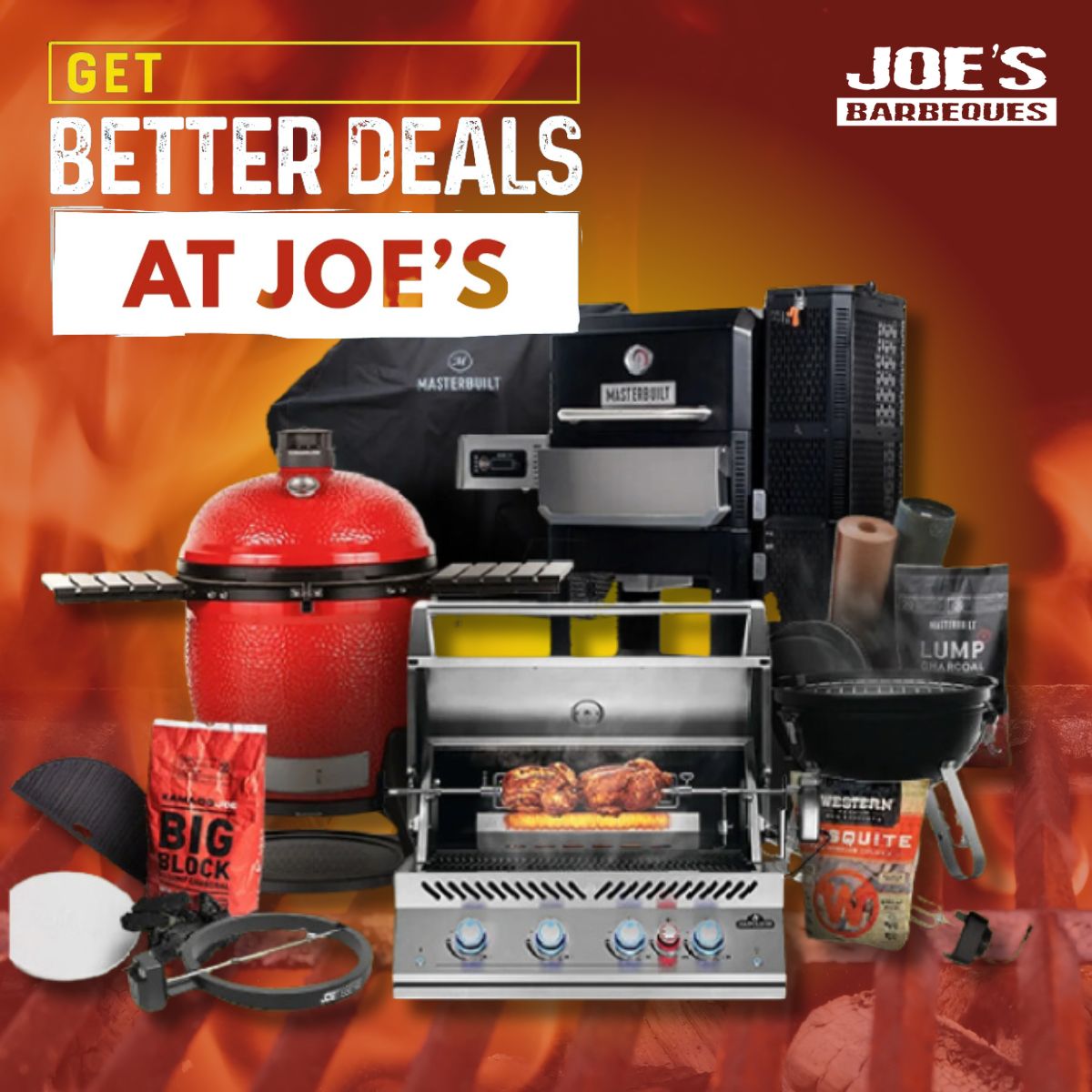 Joe's Barbeques Facebook ad