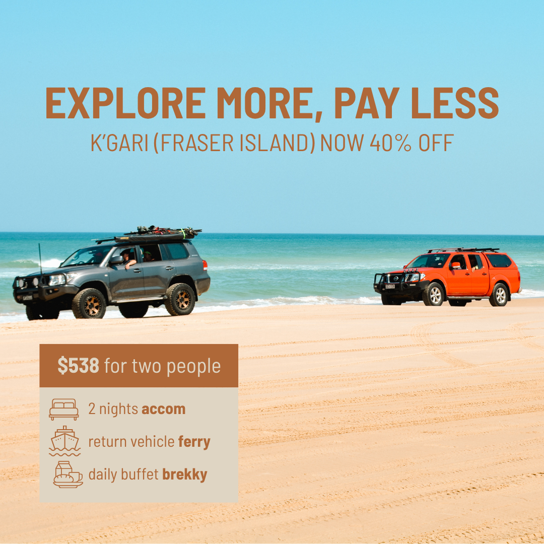 K'gari Beach Resort Facebook ad