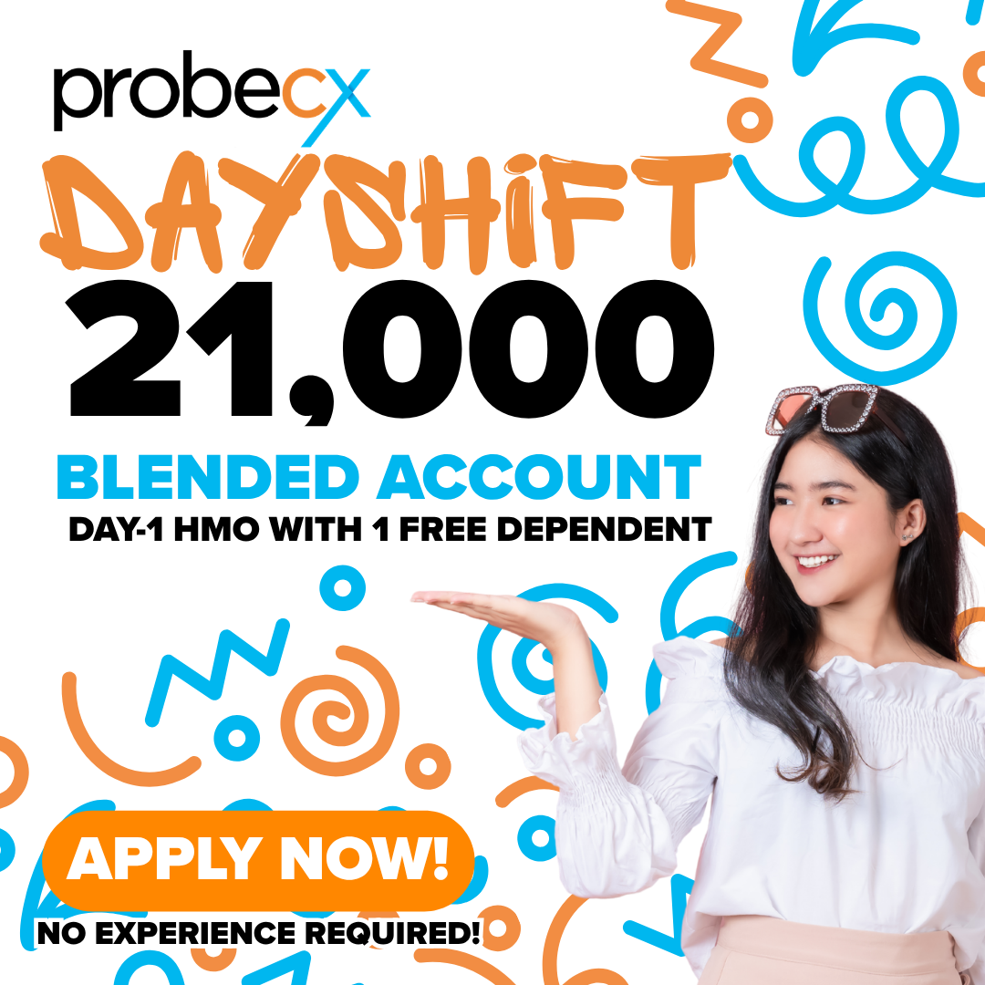 Probe CX Philippines Facebook ad