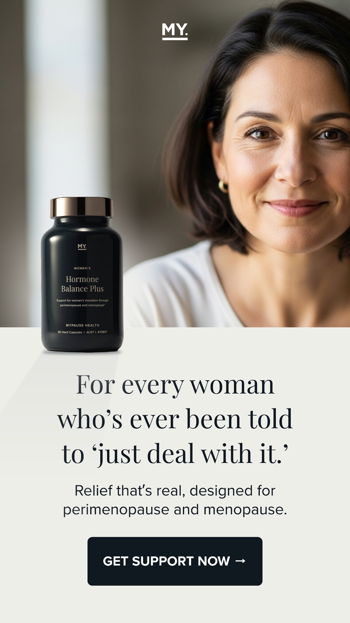MyPause Health Facebook ad