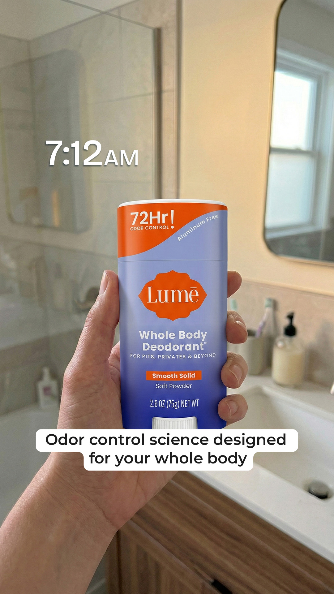 Lume Deodorant Facebook ad
