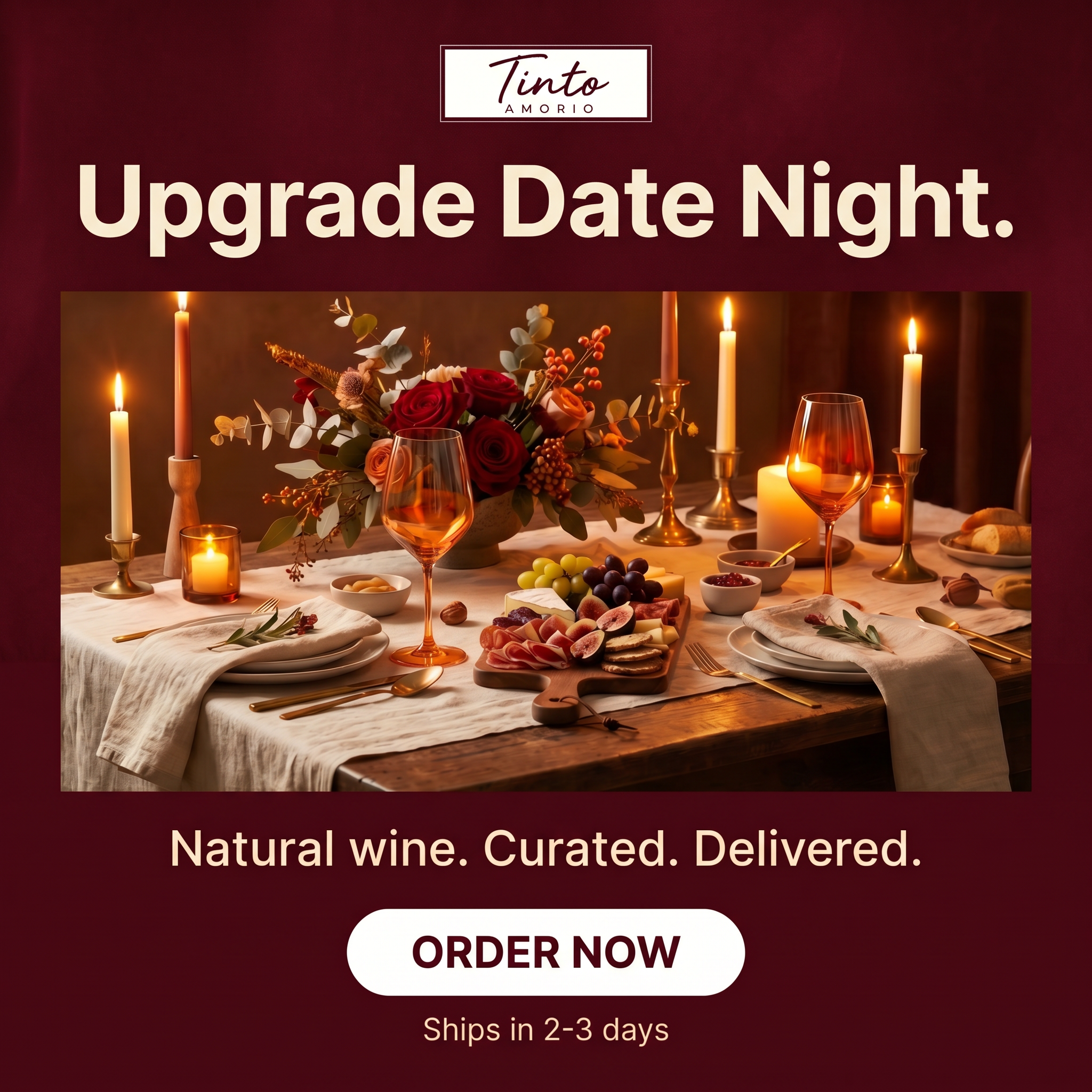 Ceremxny Facebook ad: Wine, Reimagined