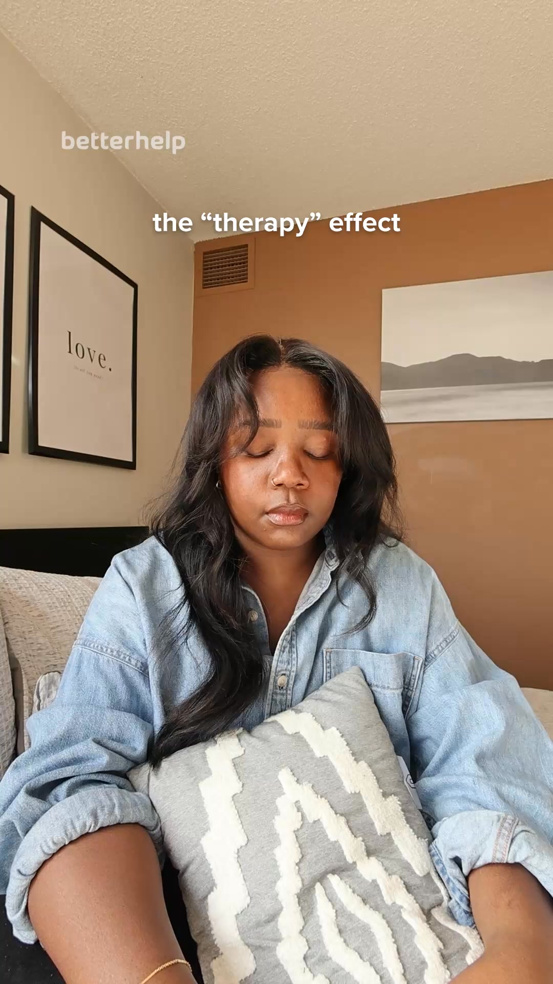 BetterHelp Facebook ad: Get a Therapist That Gets You.
