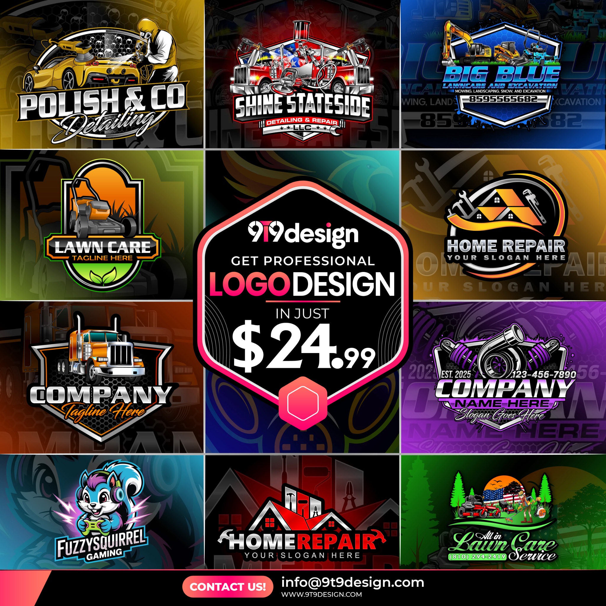 9T9Designs Facebook ad