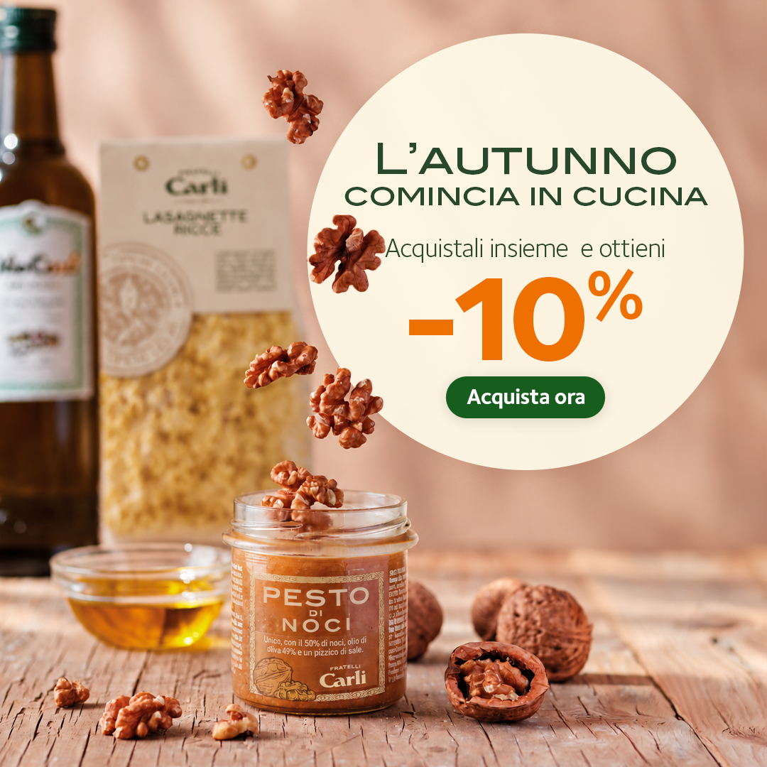 Fratelli Carli Facebook ad: Pesto di Noci: Salsa alle Noci ligure | Fratelli Carli